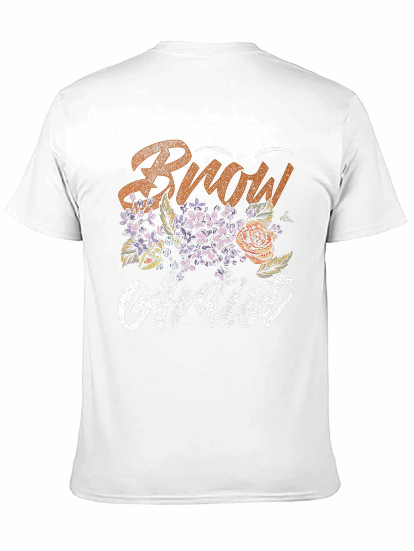Brow Artist Floral T-Shirt