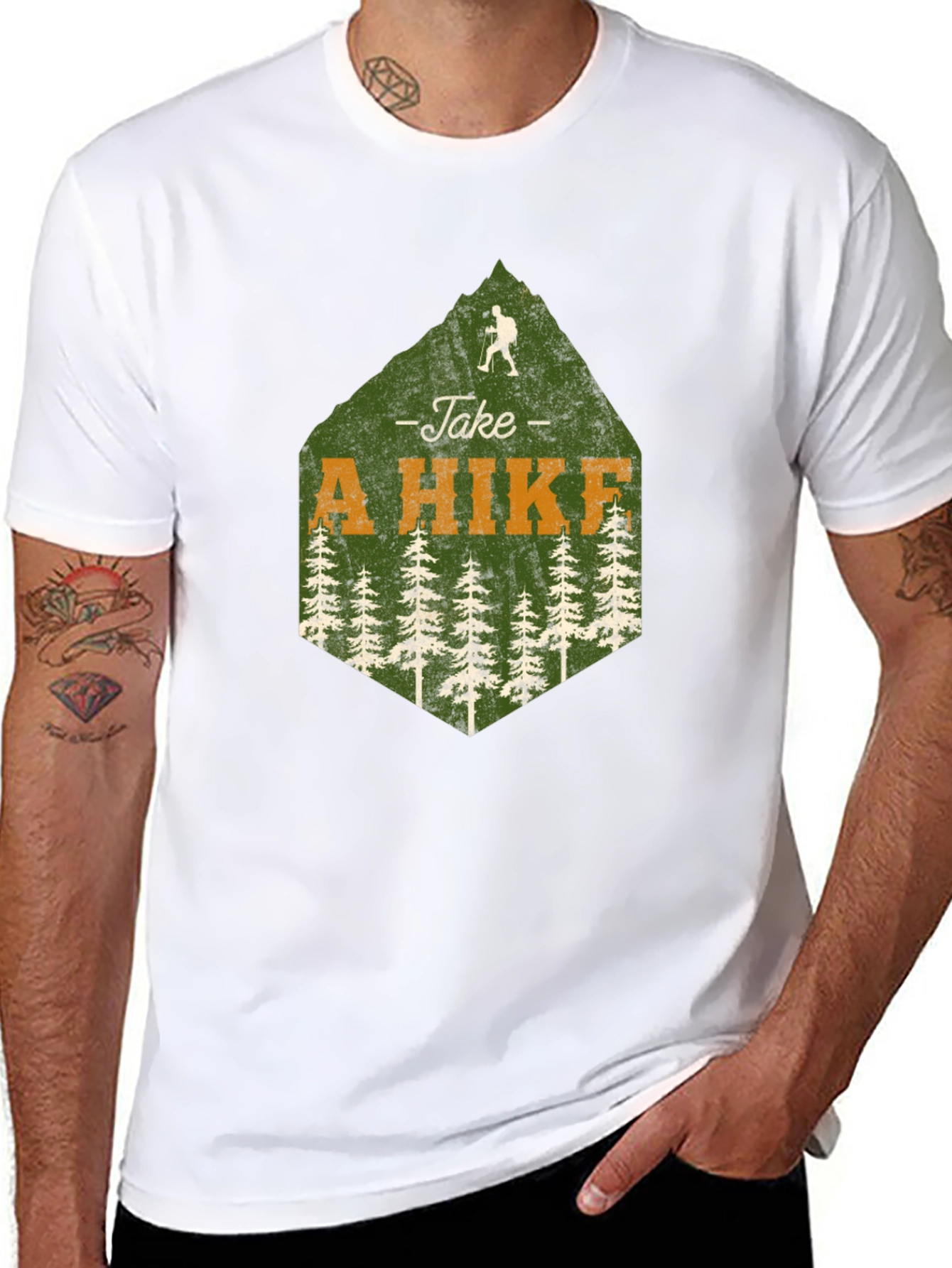 Take a Hike Graphic Tee - Adventure Shirt