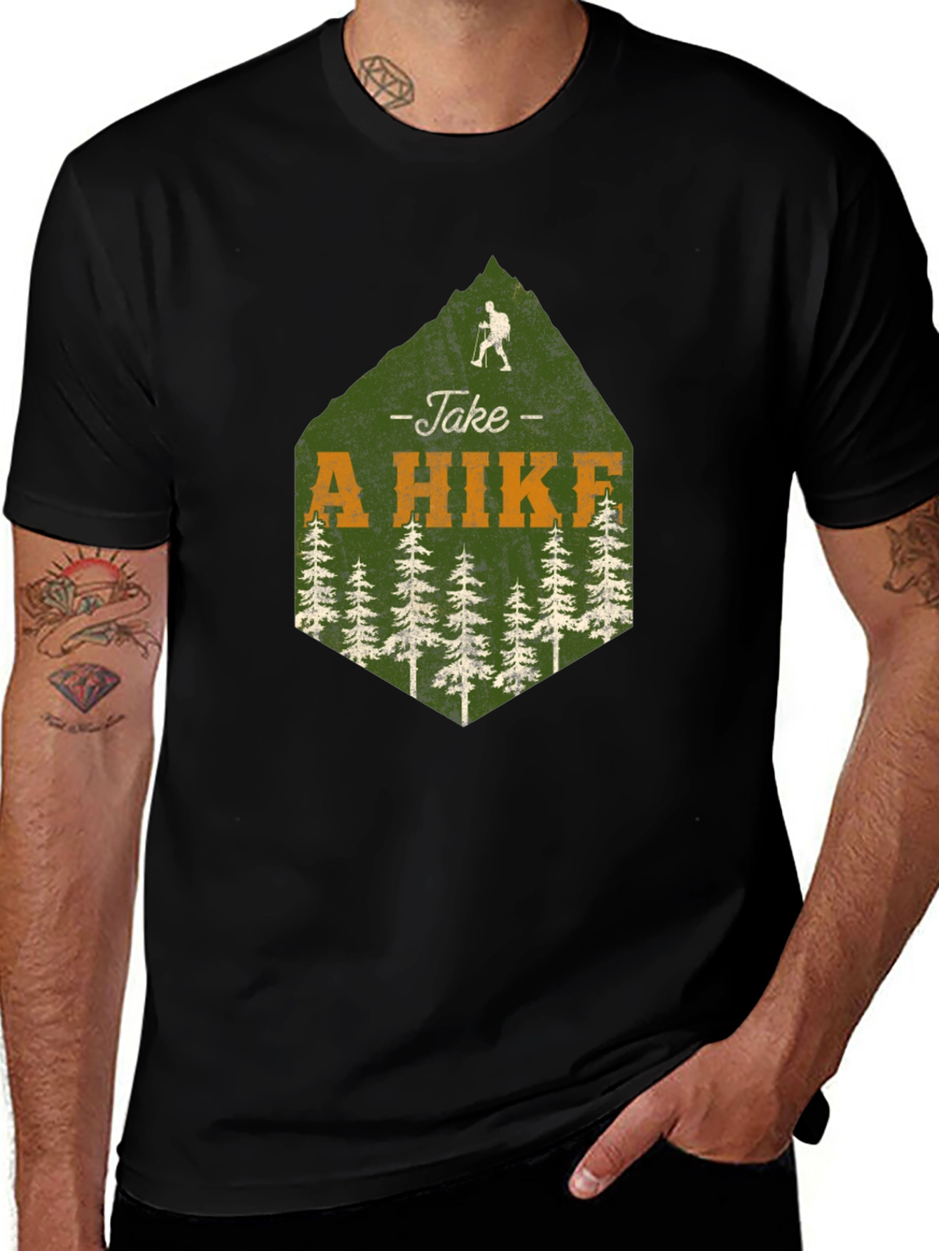 Take a Hike Graphic Tee - Adventure Shirt
