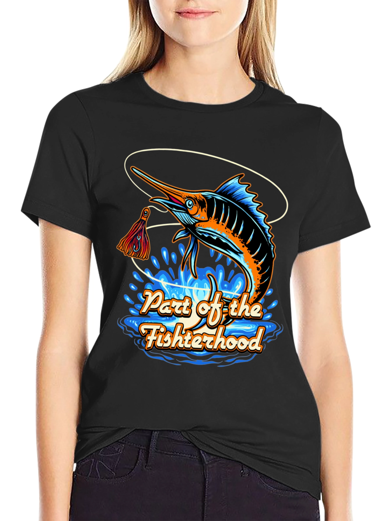 Fisherhood Marlin Graphic Tee