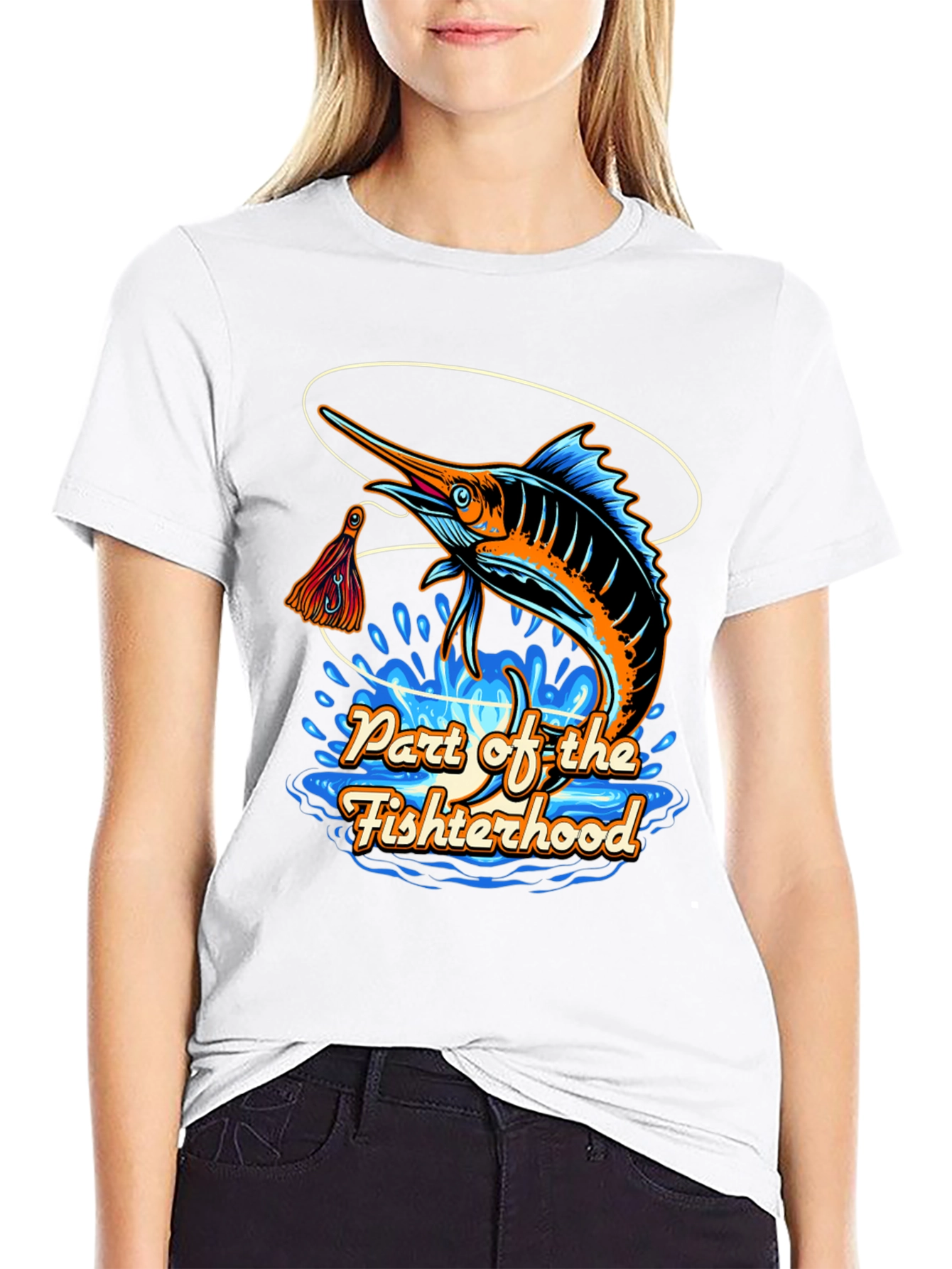 Fisherhood Marlin Graphic Tee