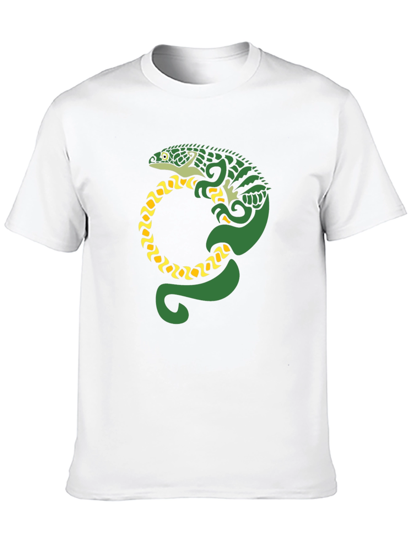 Lizard Graphic Black T-Shirt