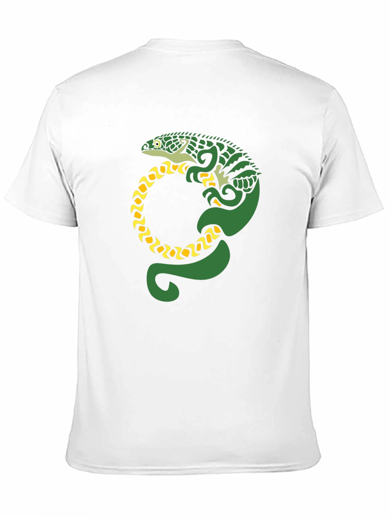 Lizard Graphic Black T-Shirt