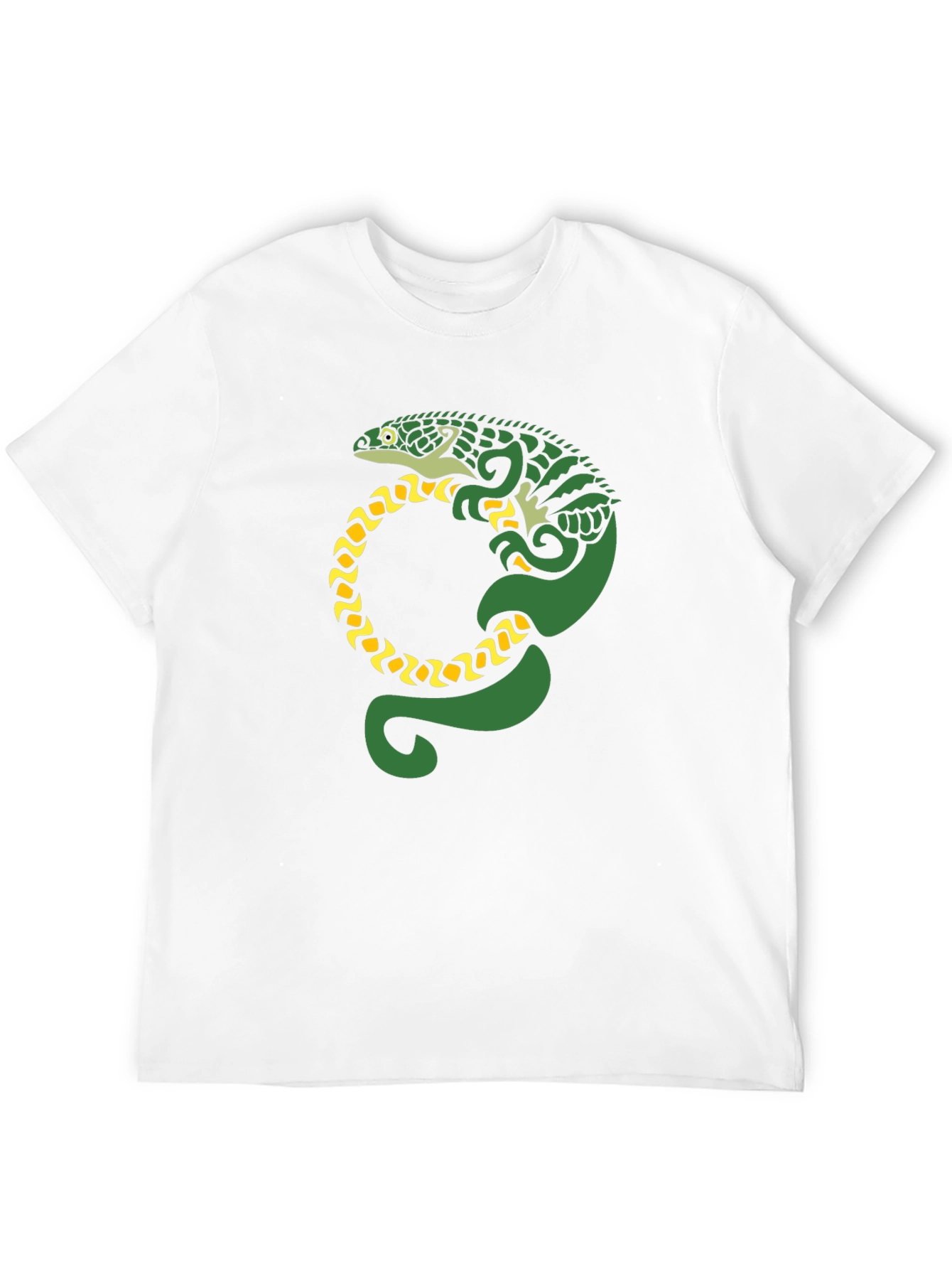 Lizard Graphic Black T-Shirt