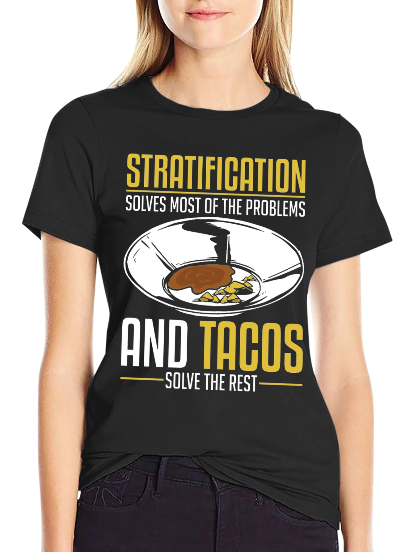 Stratification & Tacos Graphic Tee