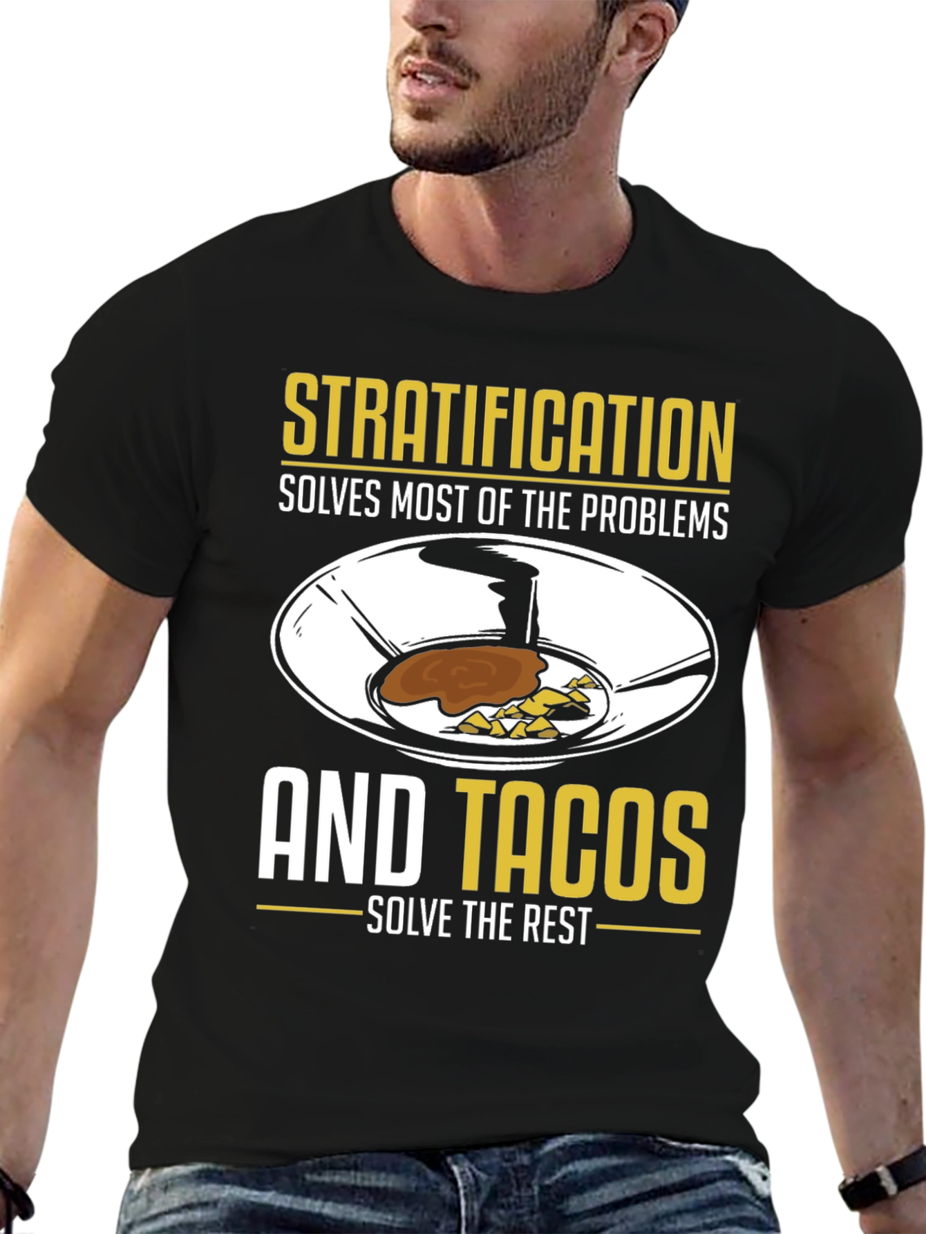 Stratification & Tacos Graphic Tee