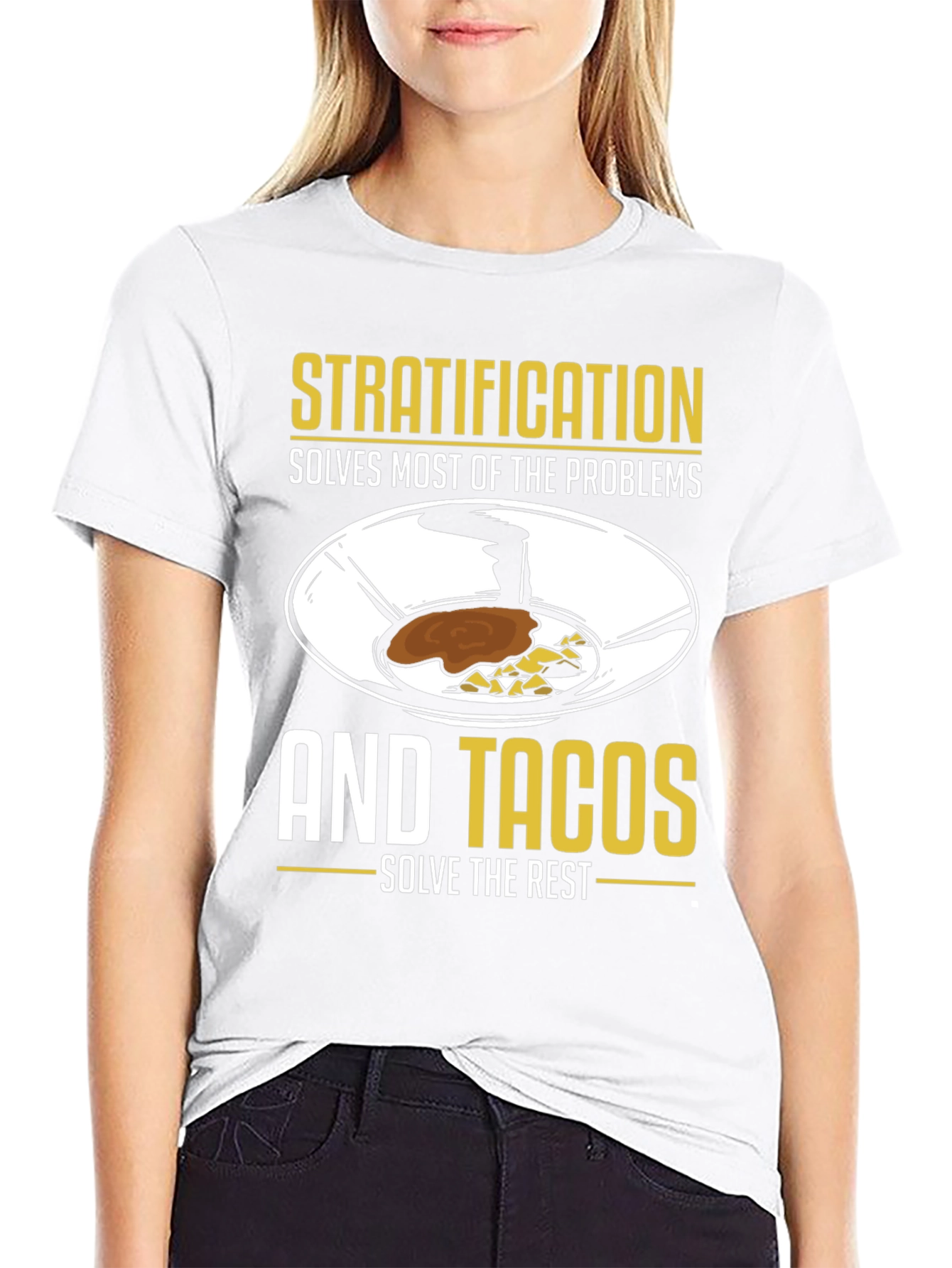 Stratification & Tacos Graphic Tee