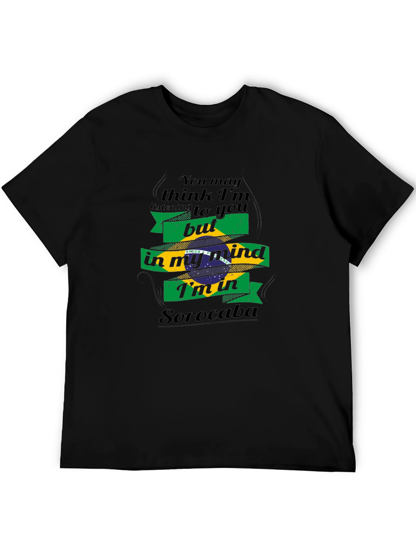 Sorocaba Brazil Mind T-Shirt Novelty Graphic Tee