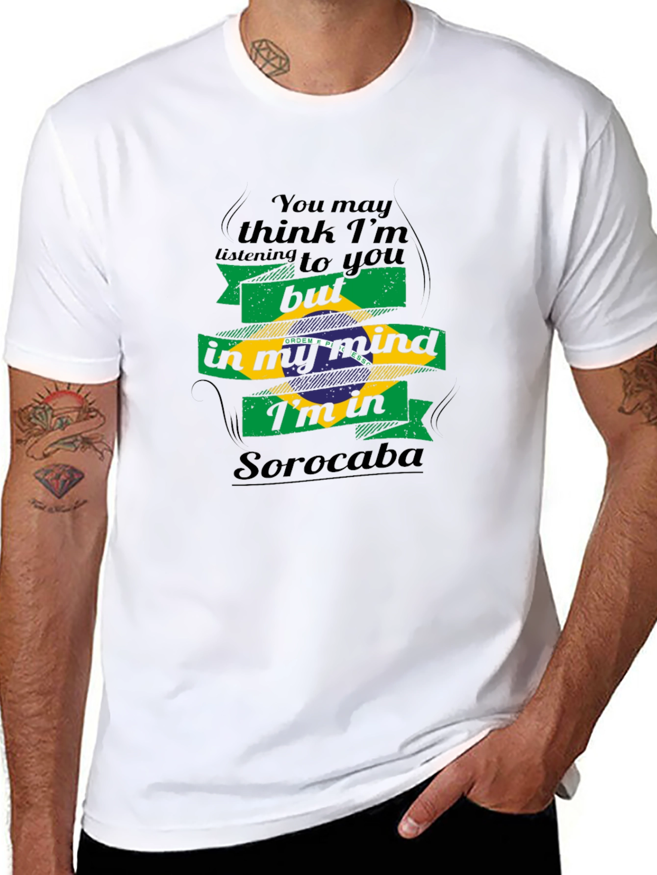 Sorocaba Brazil Mind T-Shirt Novelty Graphic Tee
