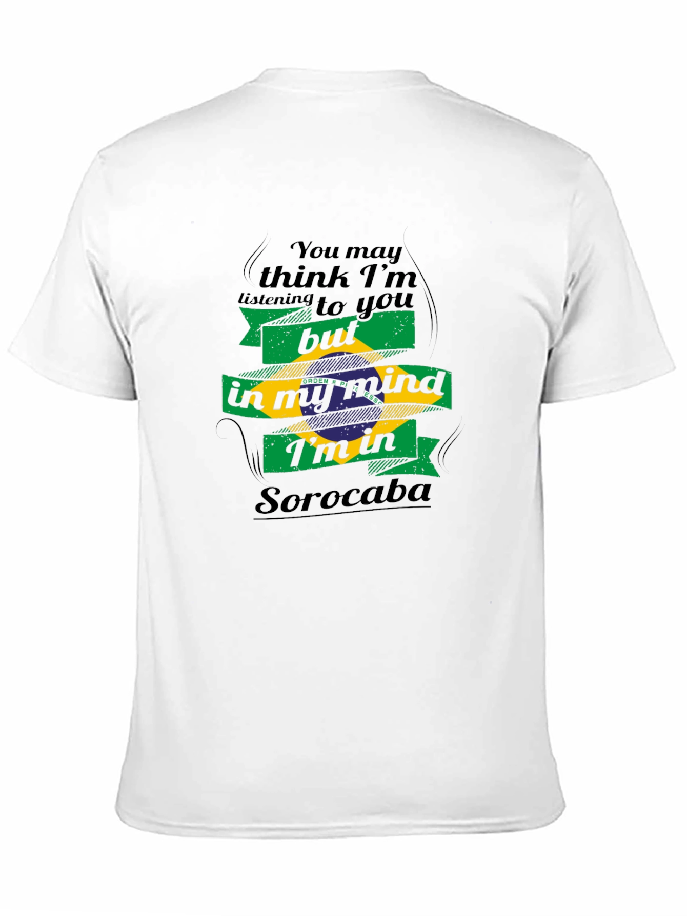 Sorocaba Brazil Mind T-Shirt Novelty Graphic Tee