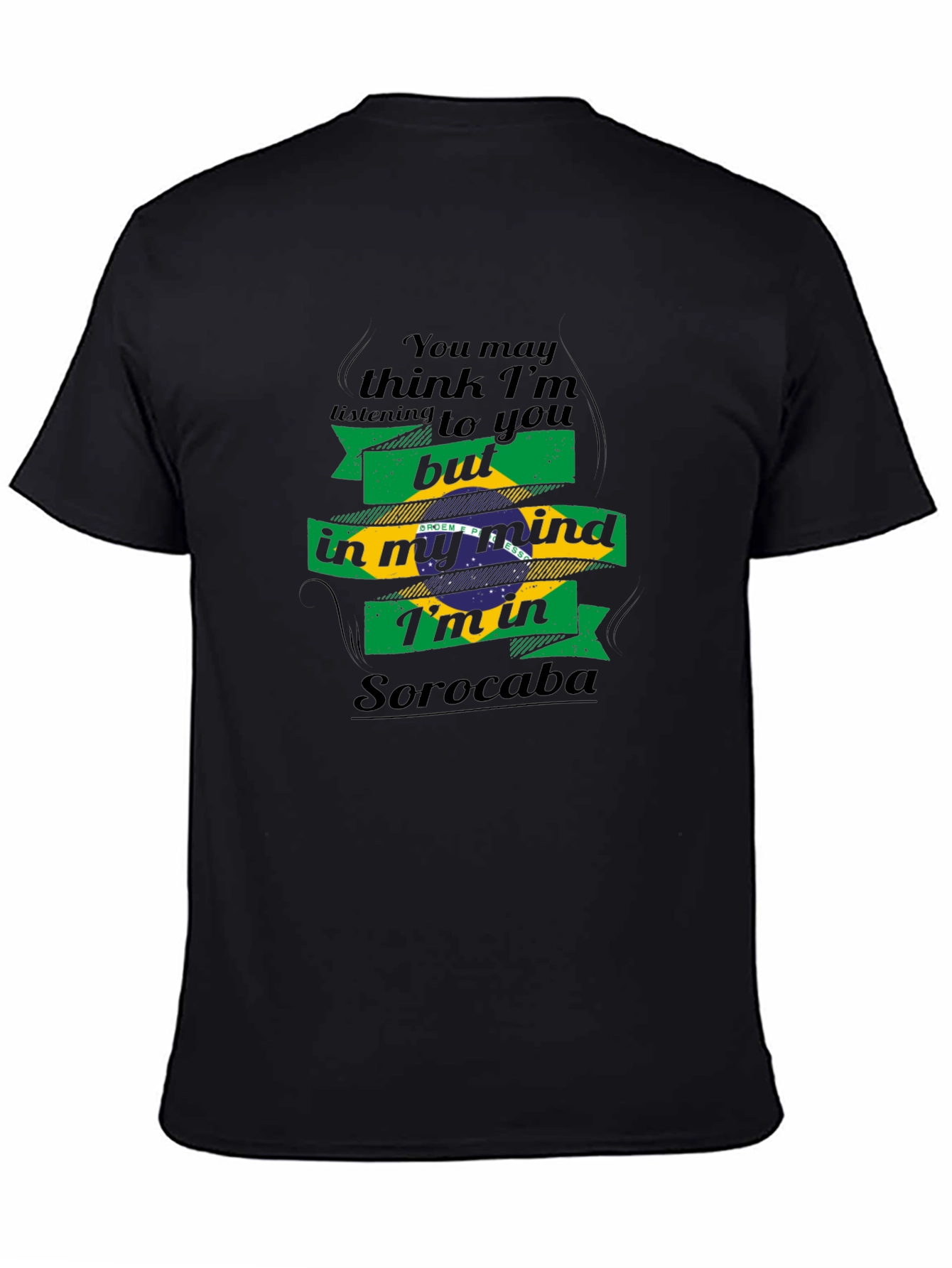 Sorocaba Brazil Mind T-Shirt Novelty Graphic Tee