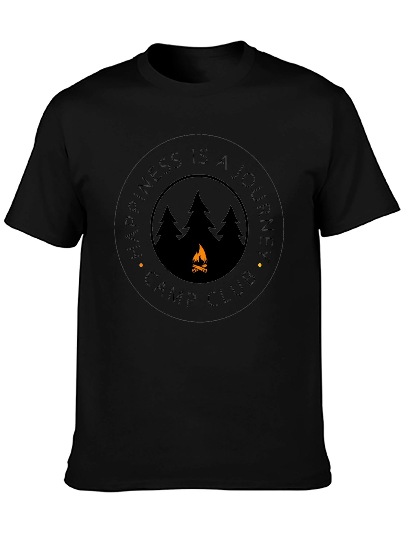 Camp Club Happiness Journey Graphic Tee