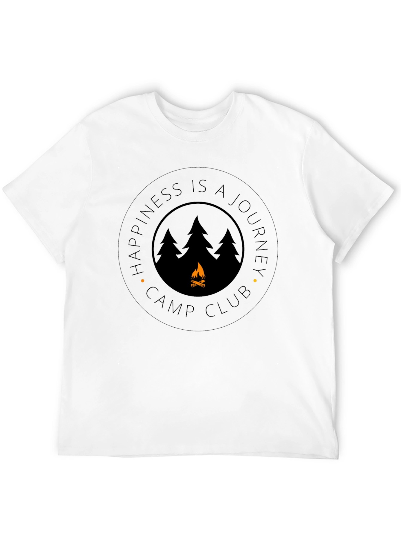 Camp Club Happiness Journey Graphic Tee