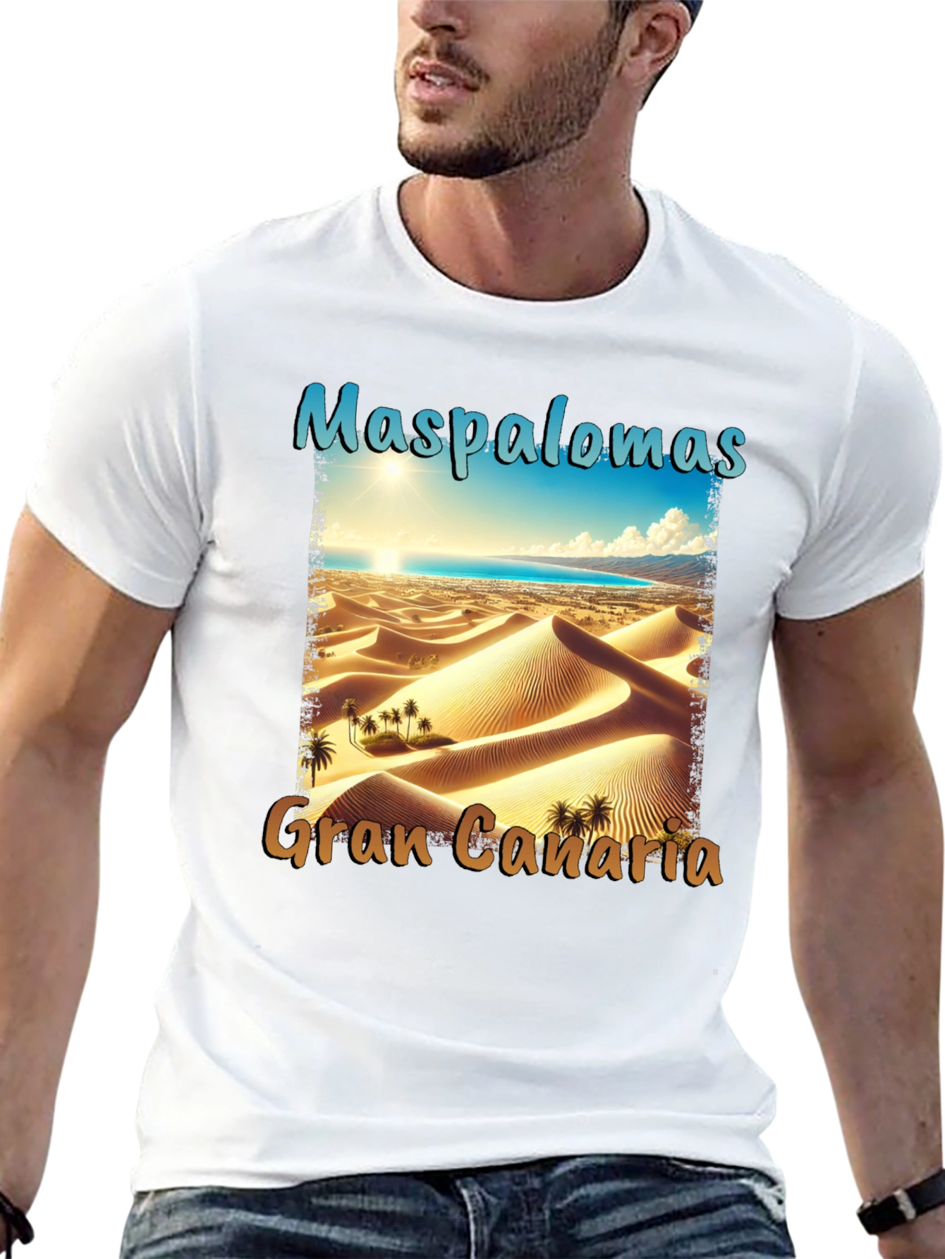 Maspalomas Gran Canaria T-Shirt: Desert Island Style