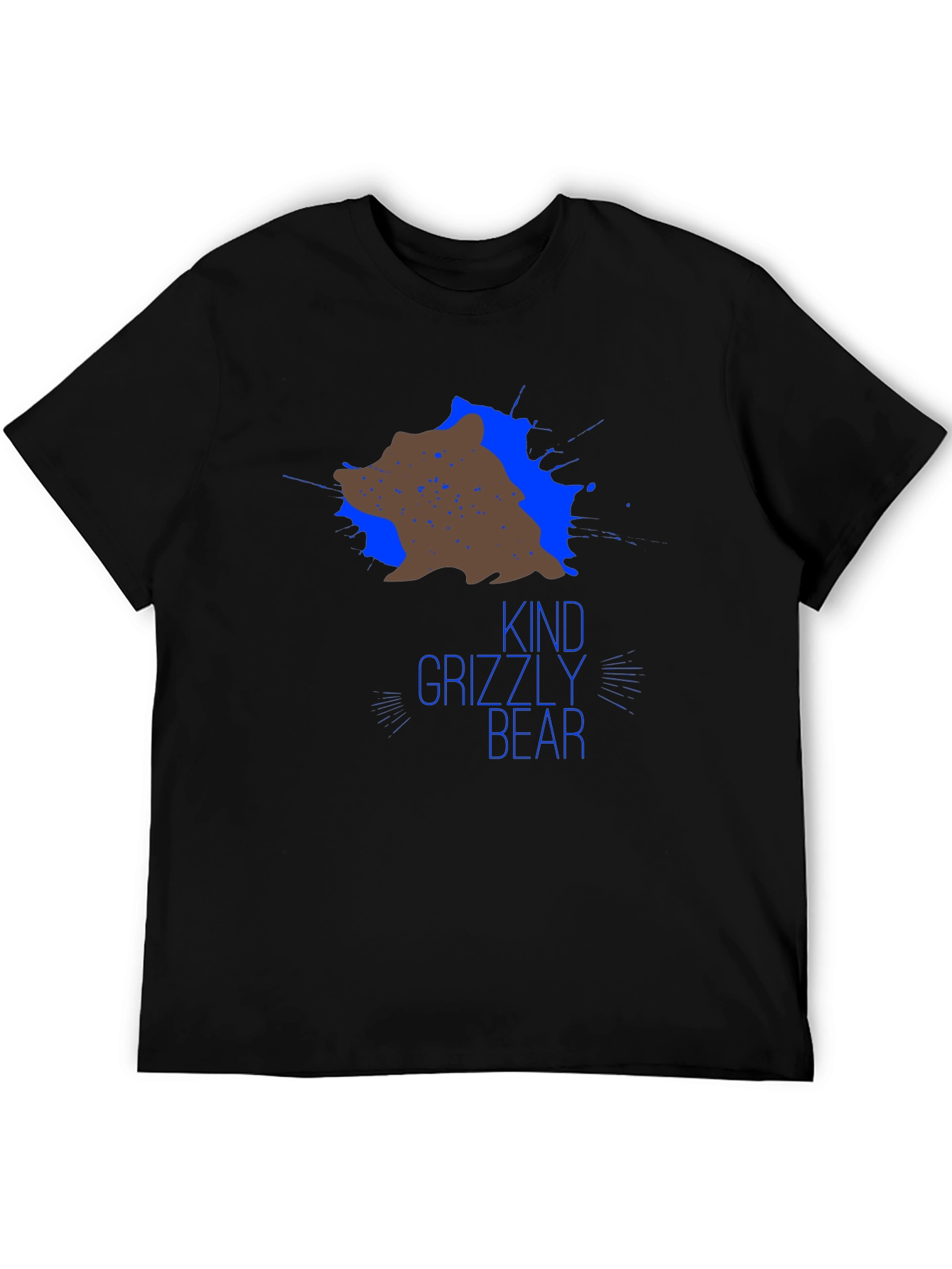 Kind Grizzly Bear T-Shirt - Unique Graphic Tee