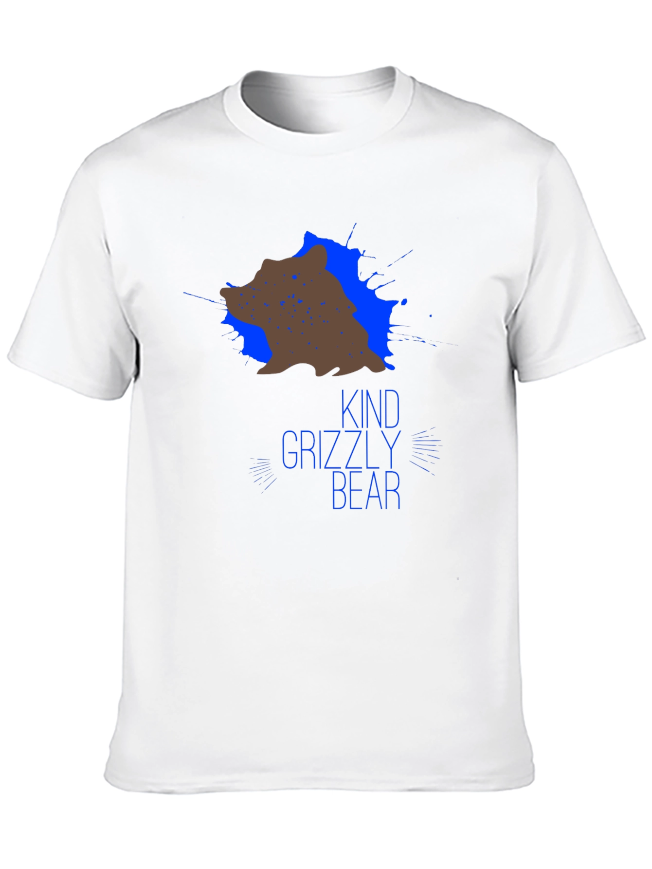 Kind Grizzly Bear T-Shirt - Unique Graphic Tee