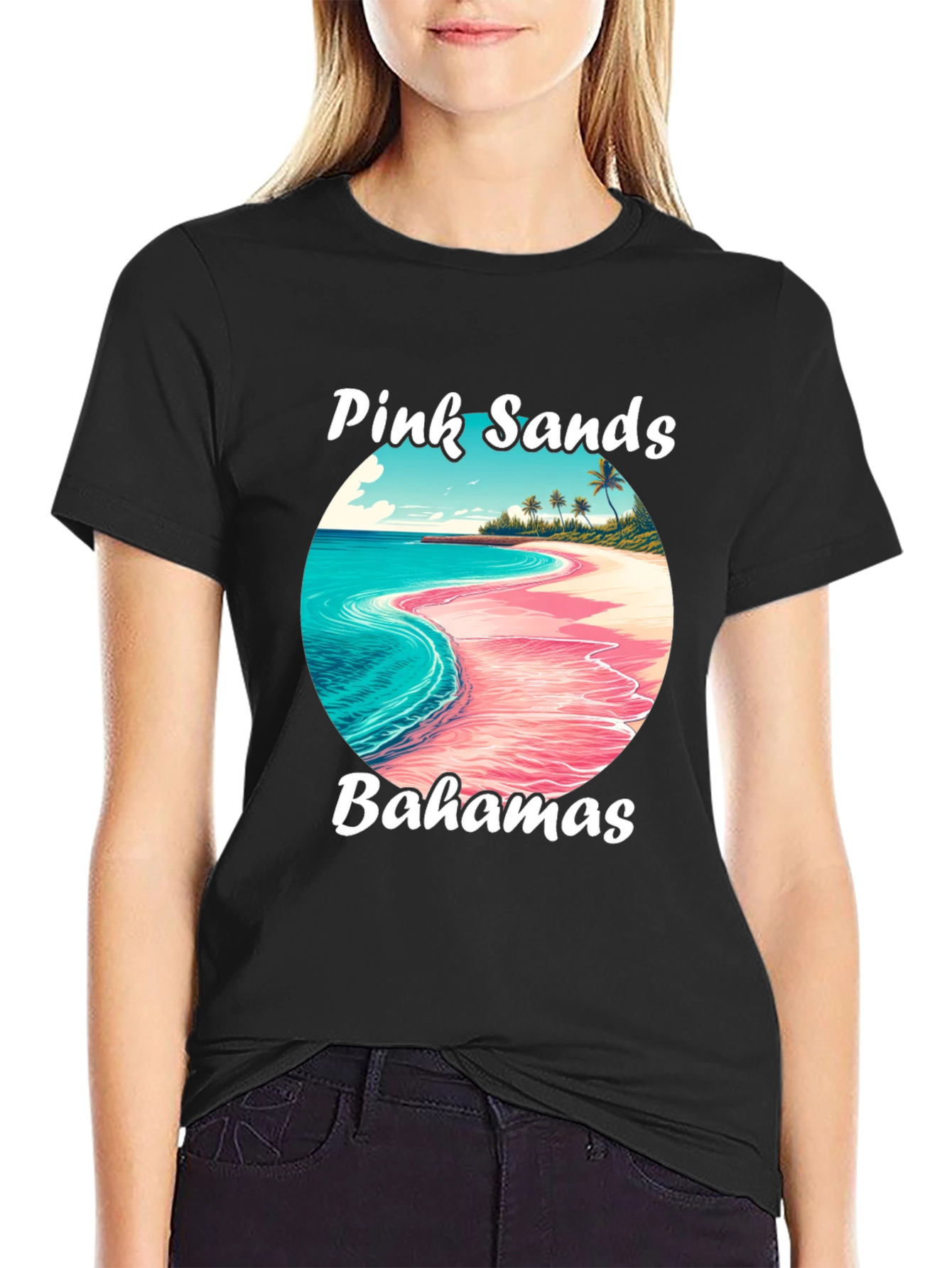 Pink Sands Bahamas Graphic T-Shirt