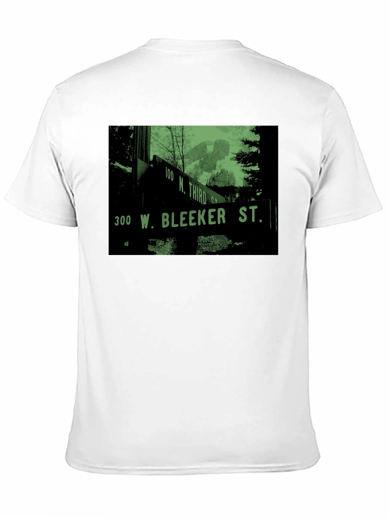 Bleeker St. T-Shirt - Retro Street Sign Tee