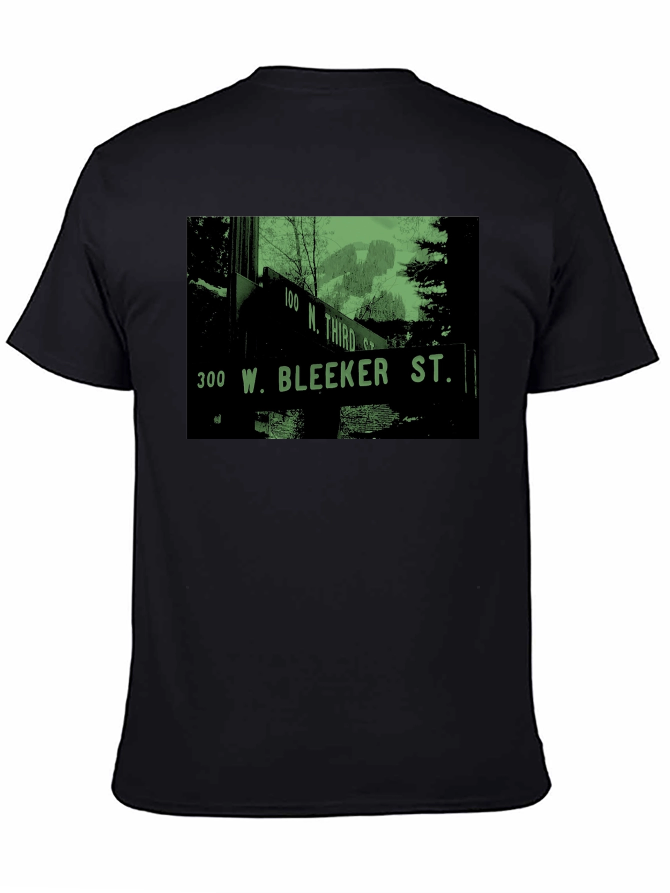 Bleeker St. T-Shirt - Retro Street Sign Tee