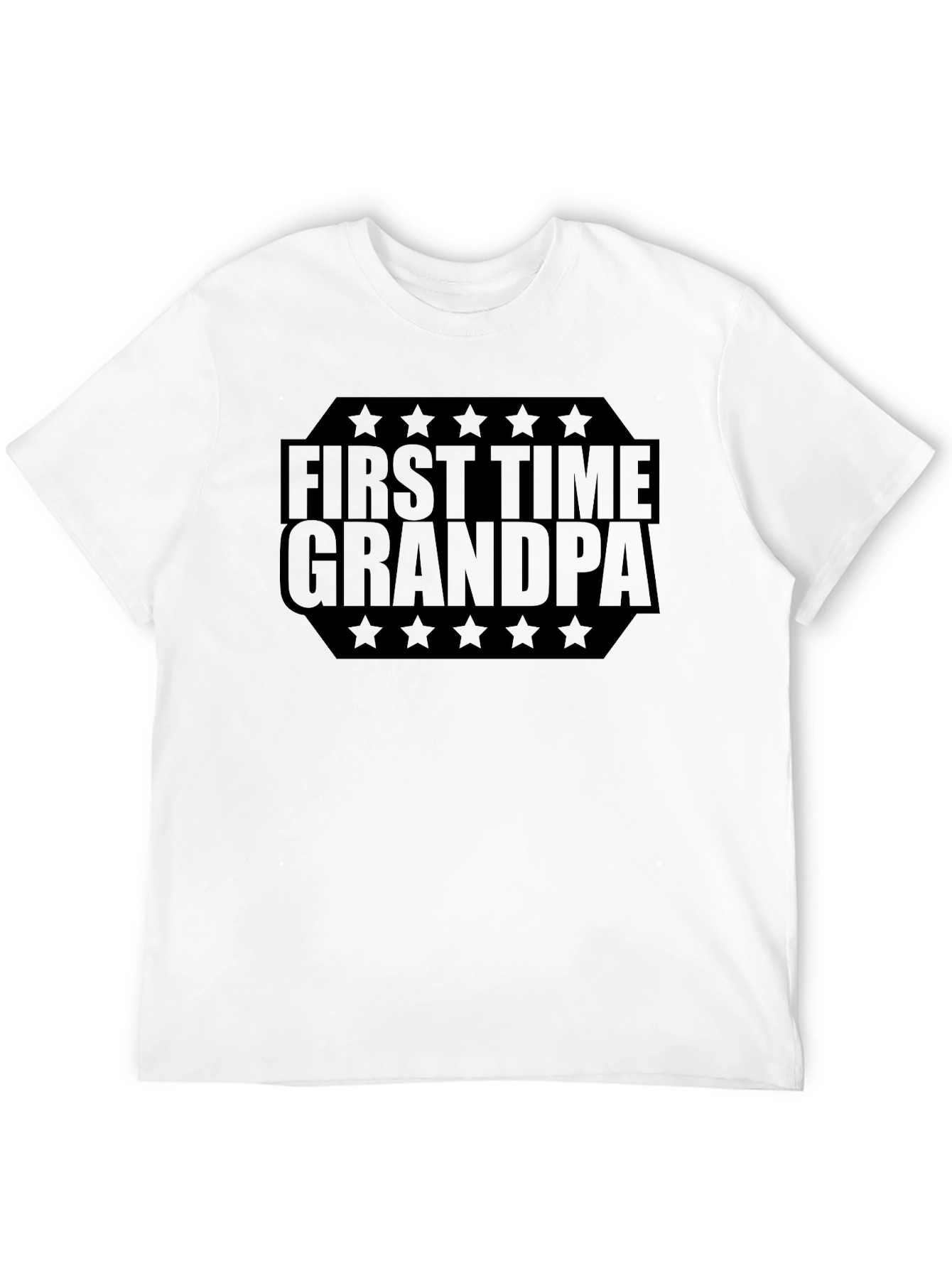 First Time Grandpa T-Shirt - New Grandparent Gift