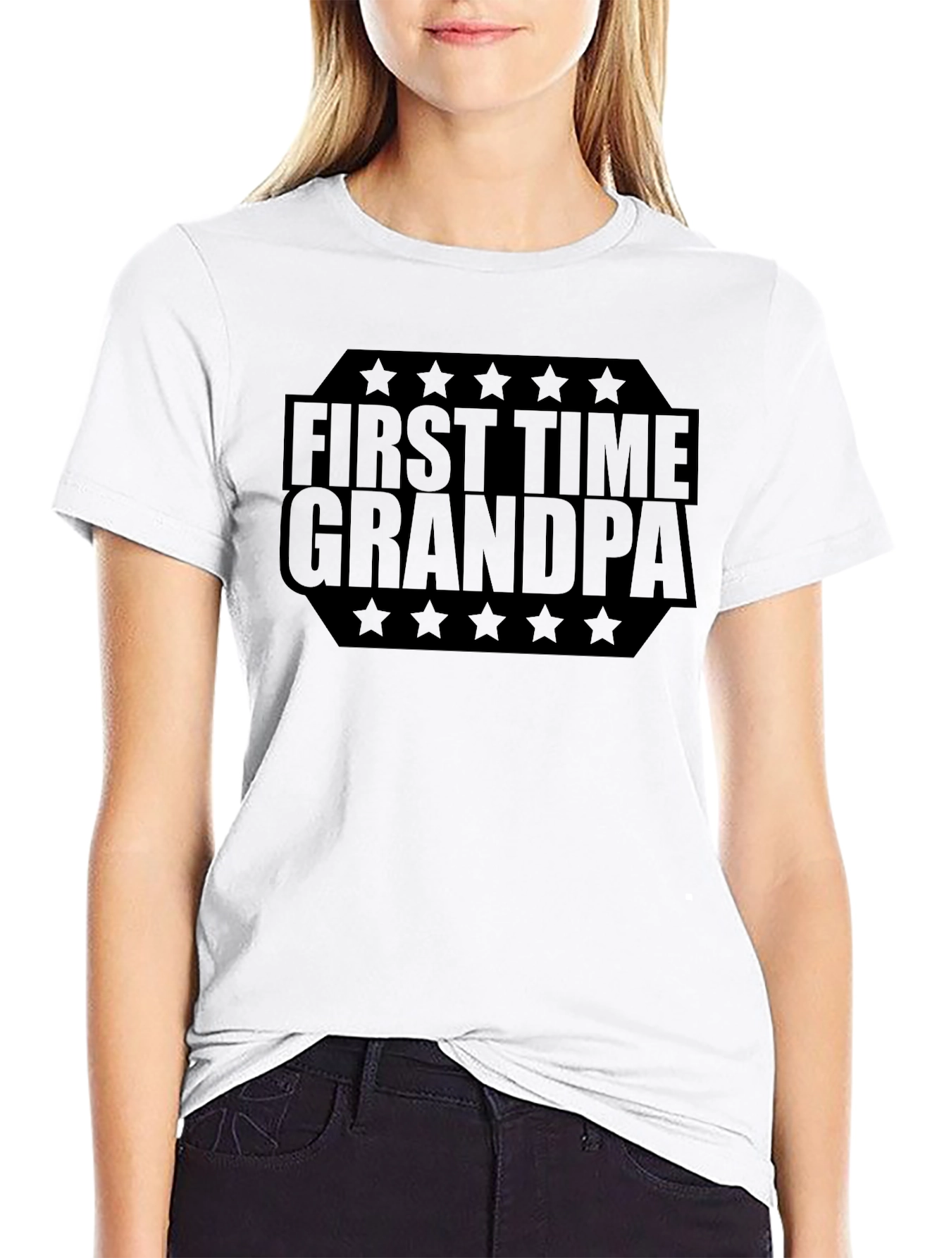 First Time Grandpa T-Shirt - New Grandparent Gift