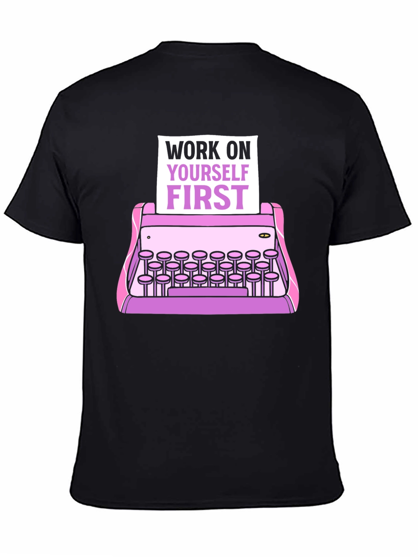 Work On Yourself First Graphic Tee