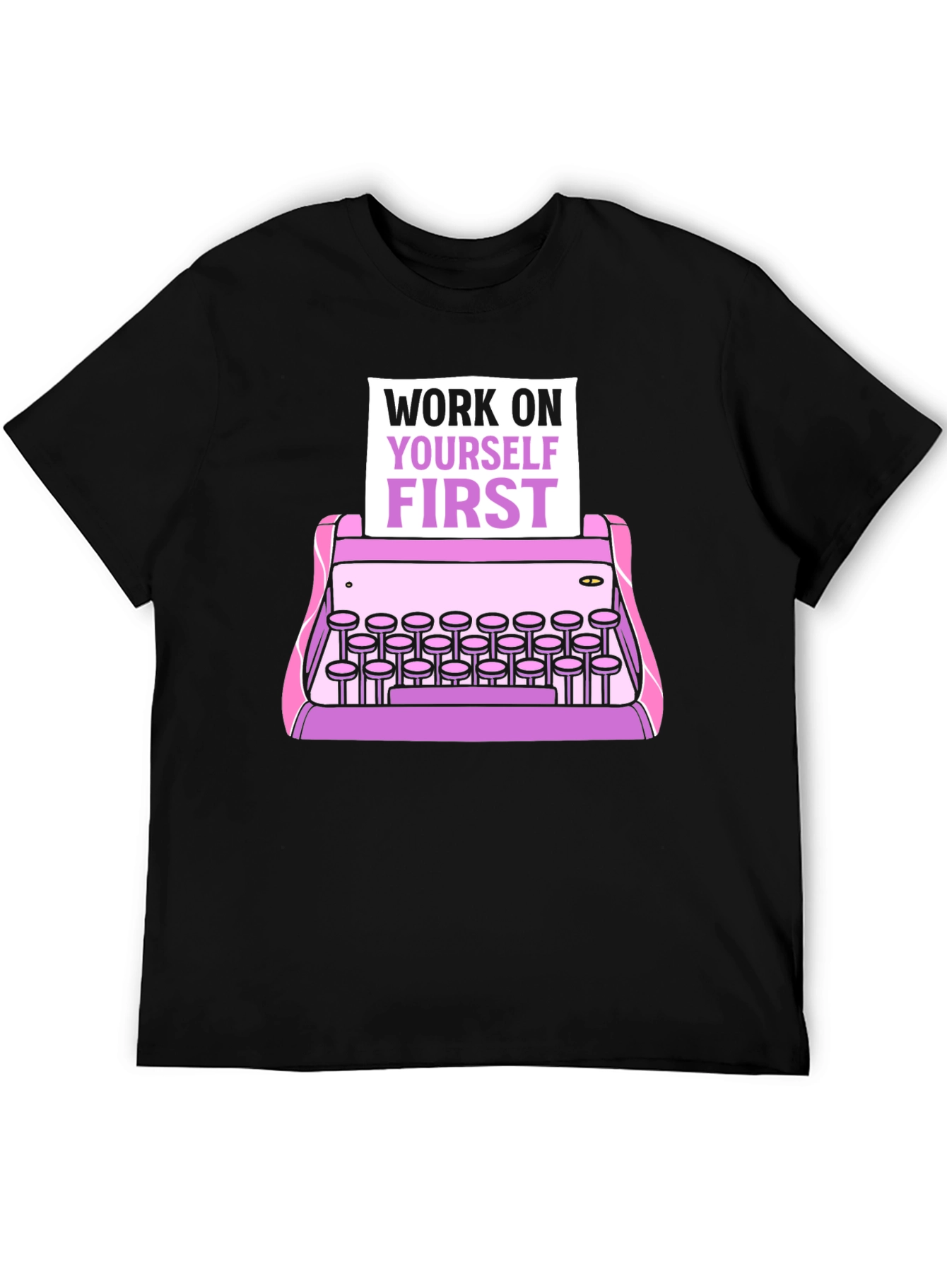 Work On Yourself First Graphic Tee