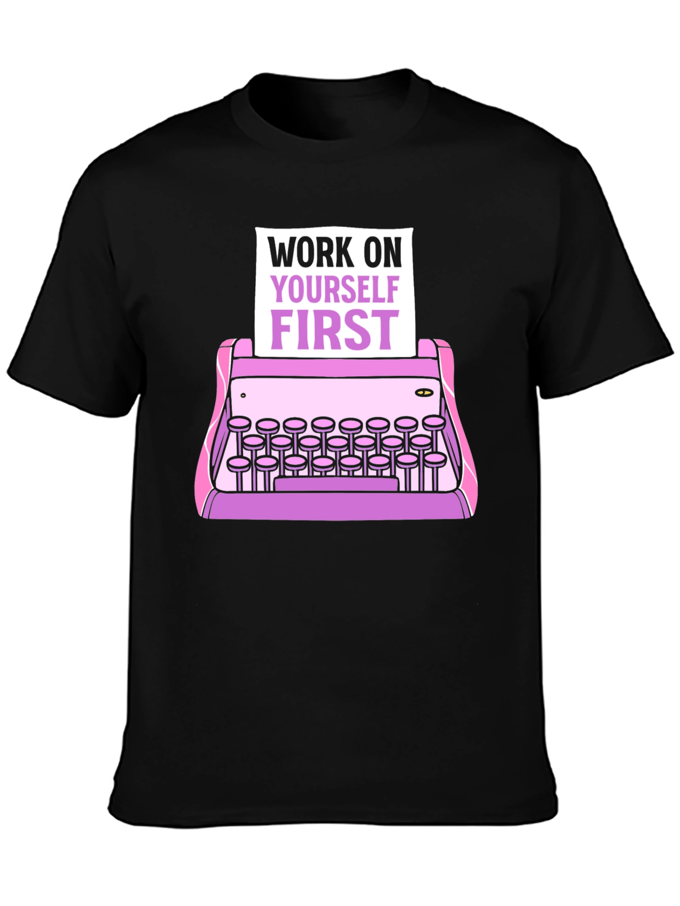 Work On Yourself First Graphic Tee