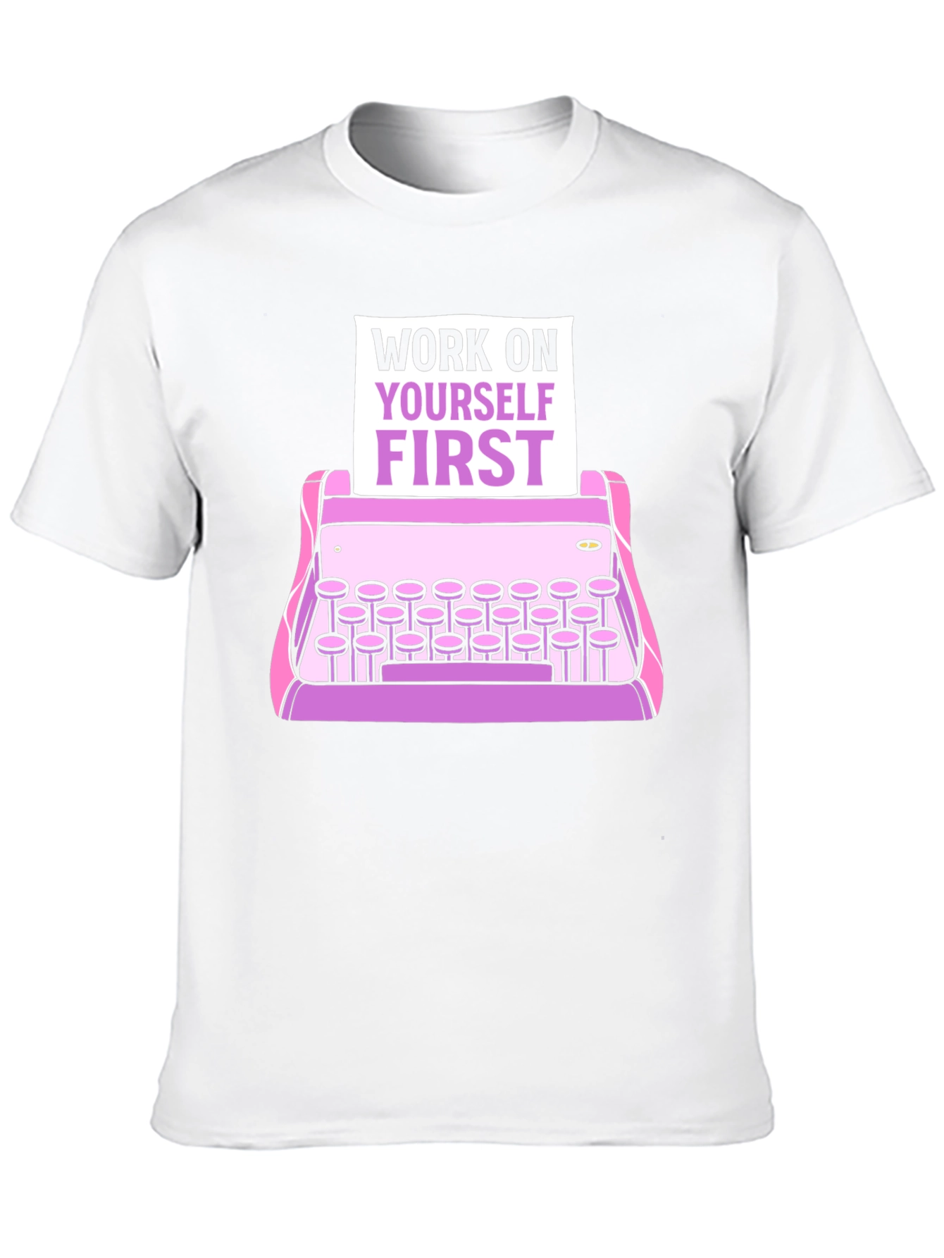 Work On Yourself First Graphic Tee