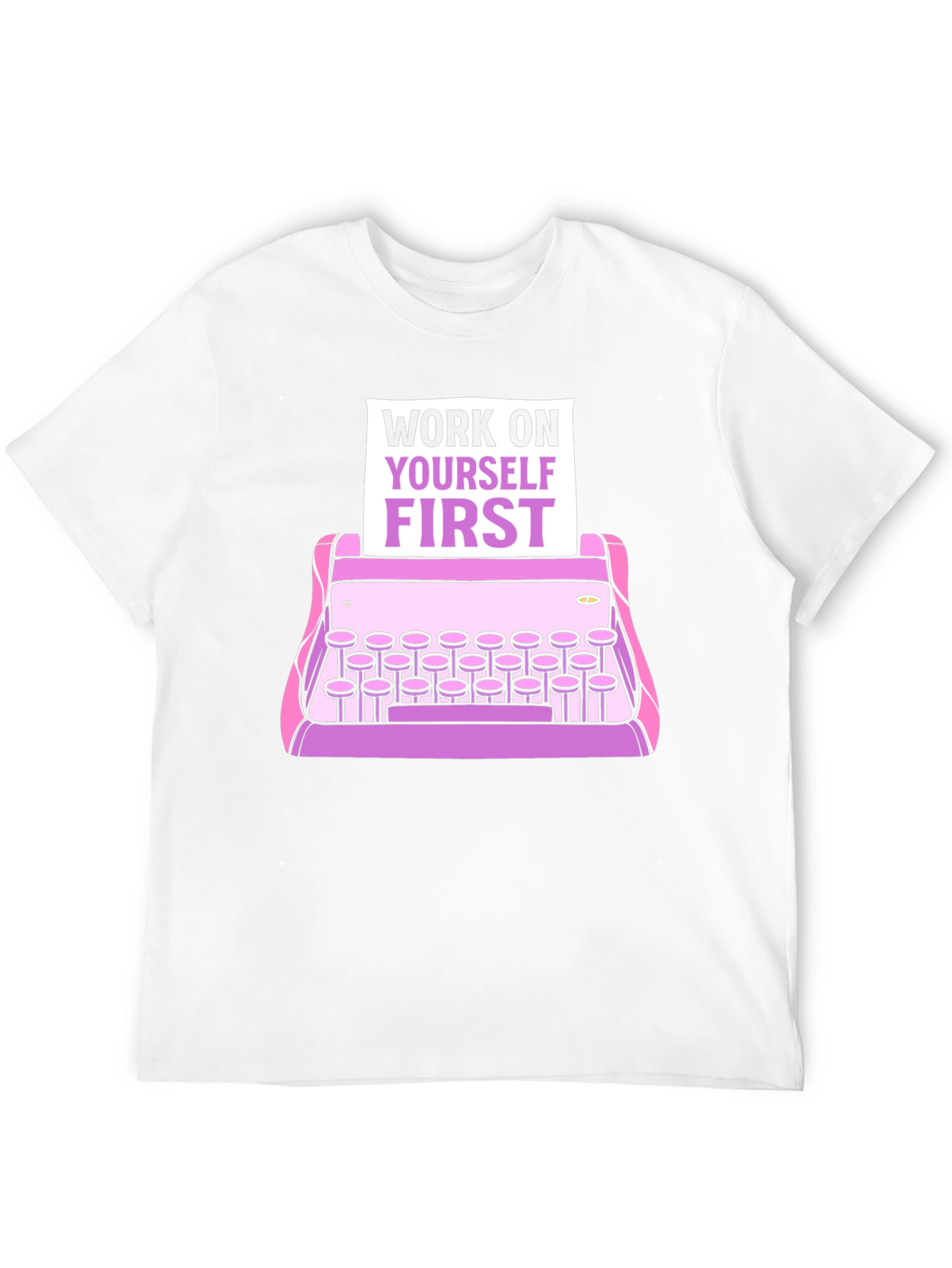 Work On Yourself First Graphic Tee