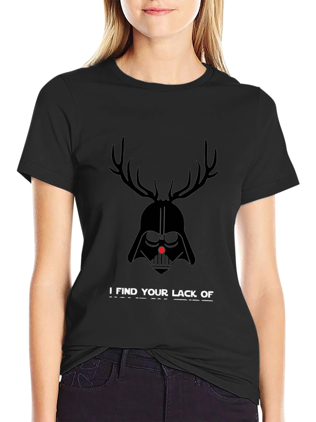 Darth Vader Reindeer Christmas T-Shirt