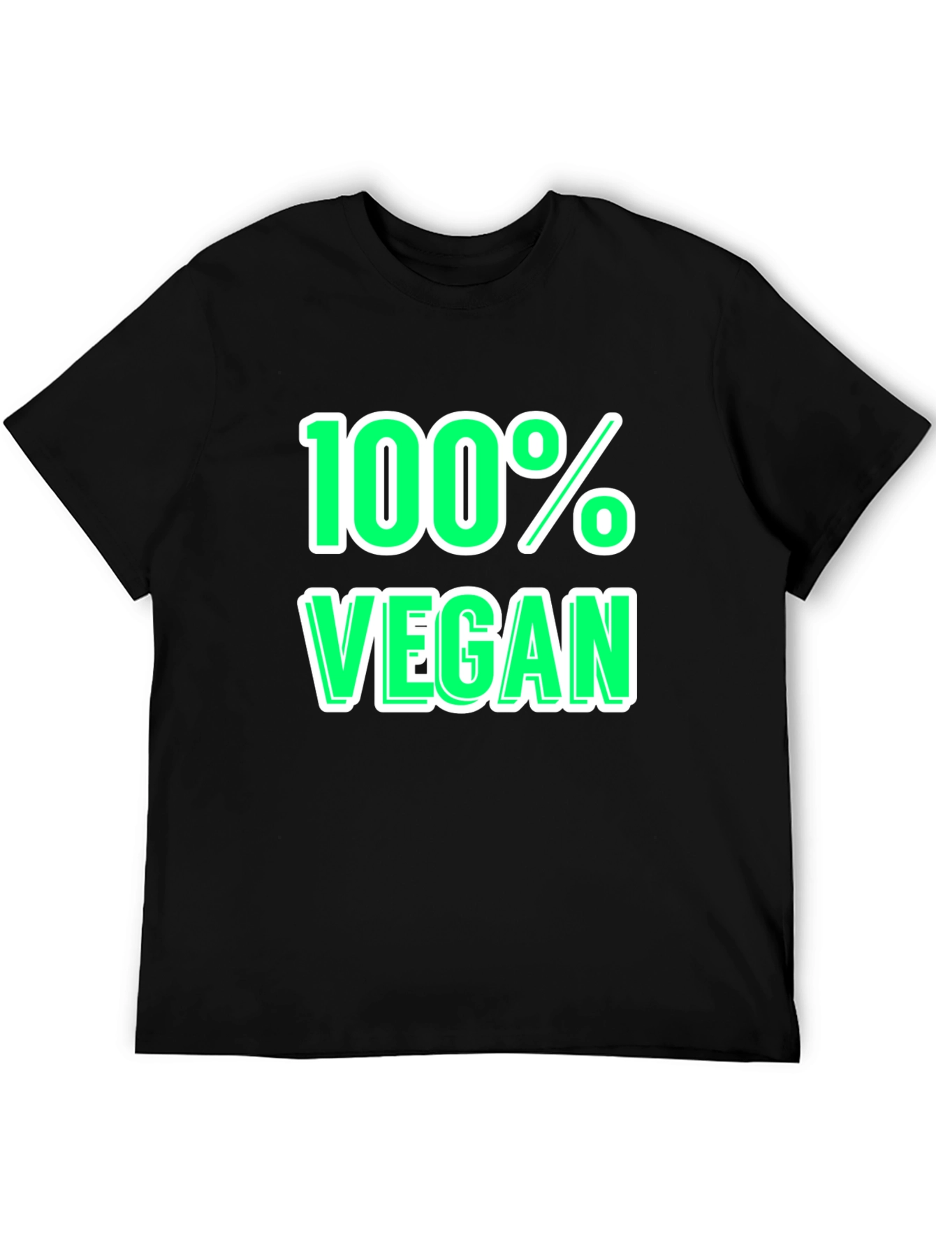 100% Vegan Graphic Tee - Stylish & Comfortable