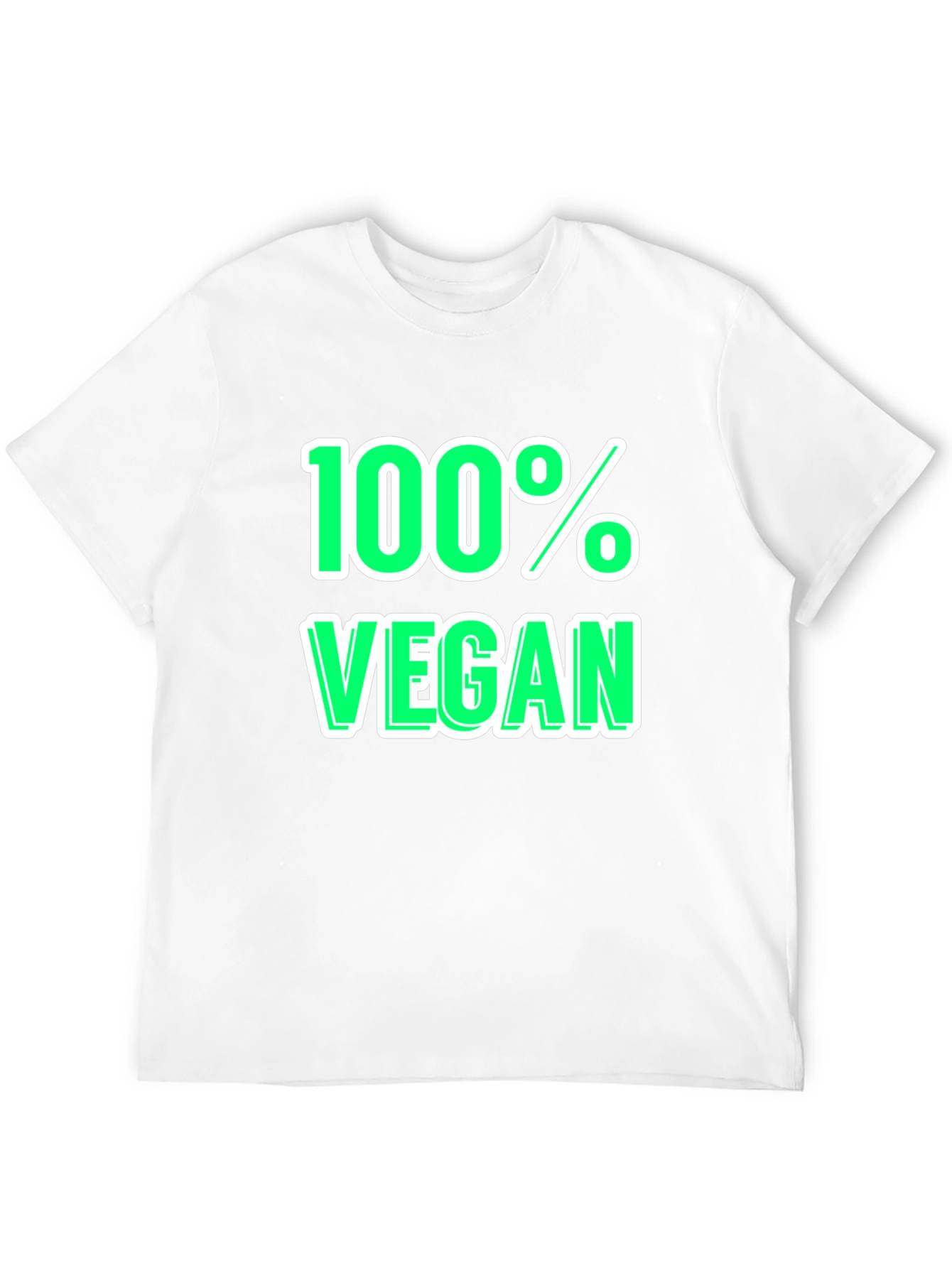 100% Vegan Graphic Tee - Stylish & Comfortable