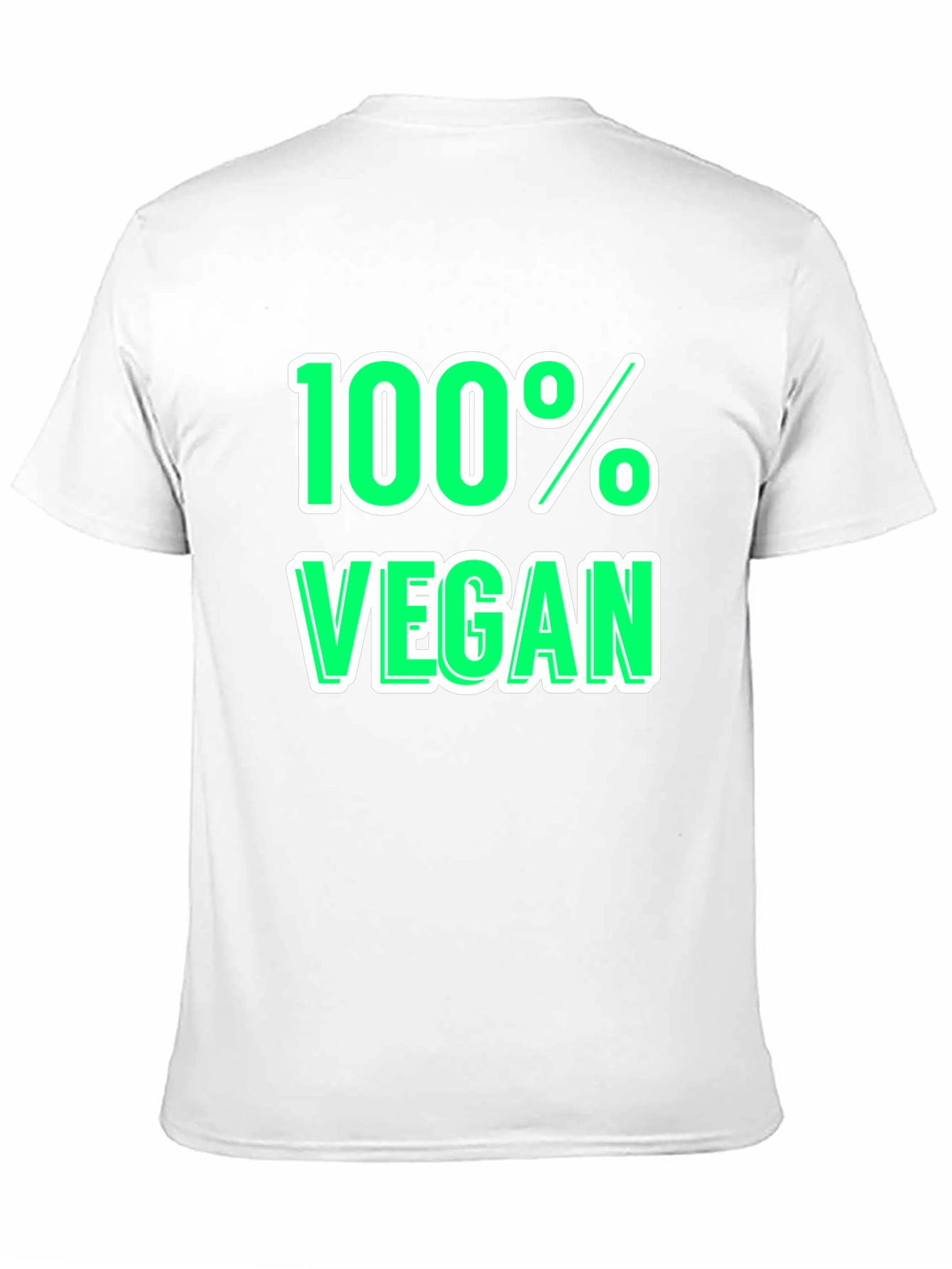 100% Vegan Graphic Tee - Stylish & Comfortable