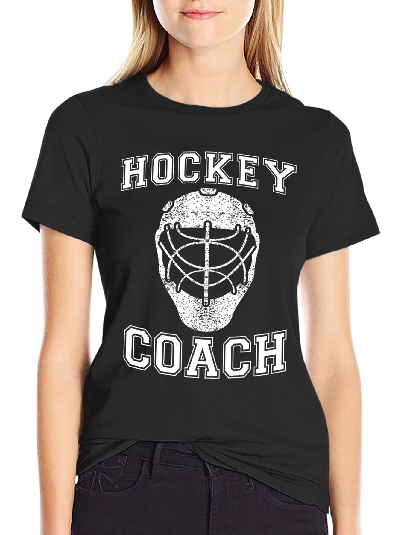 Hockey Coach Graphic T-Shirt