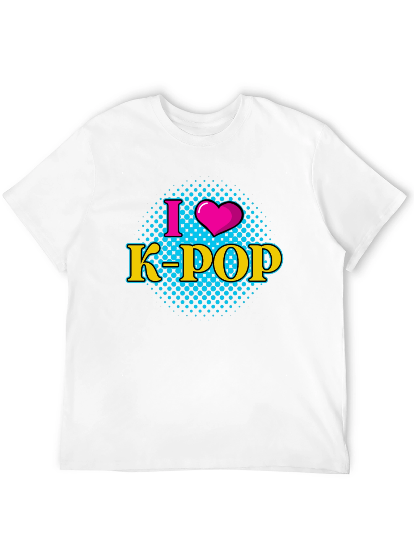 I Heart K-Pop Black T-Shirt