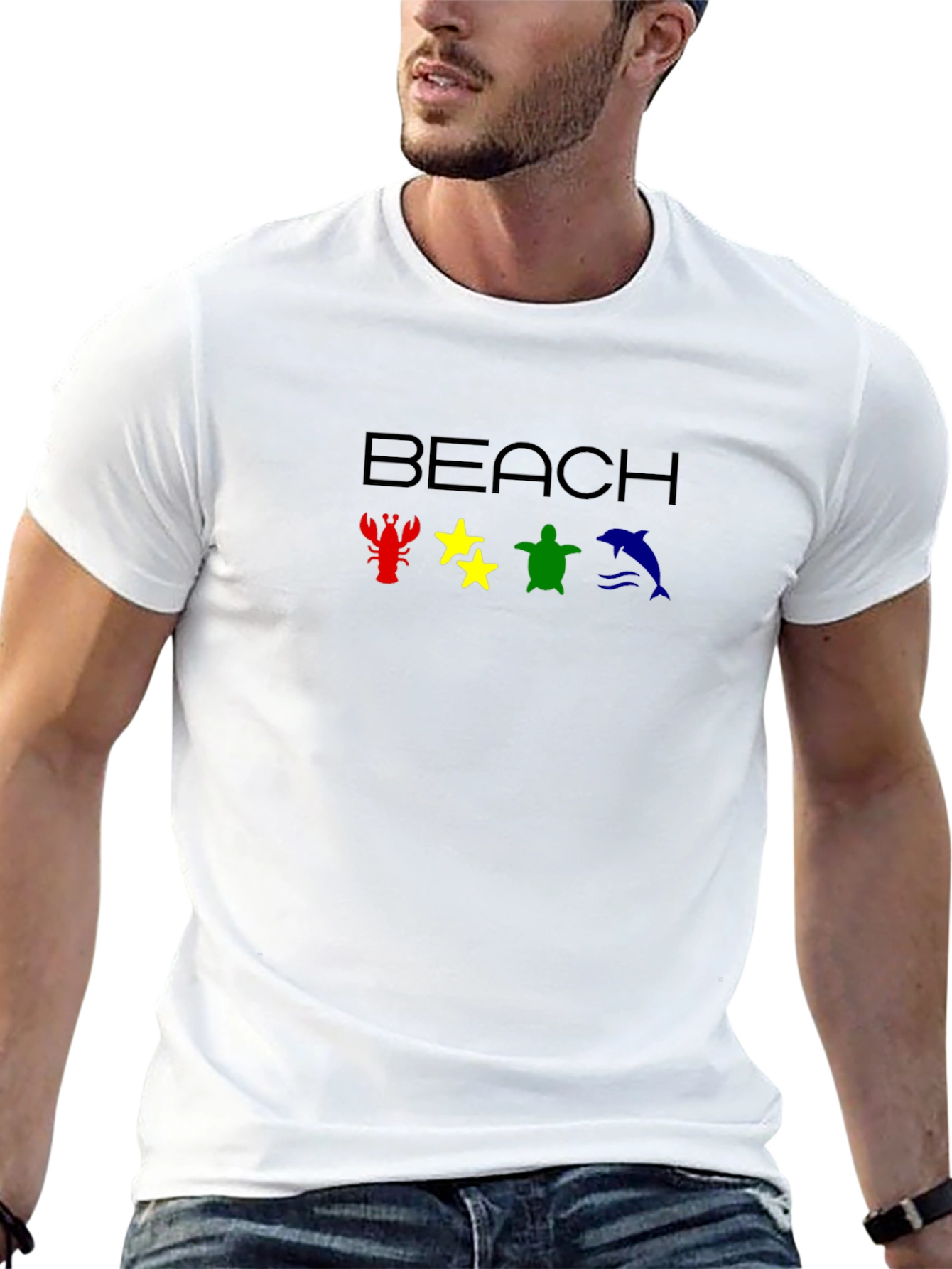 Beach Icons T-Shirt
