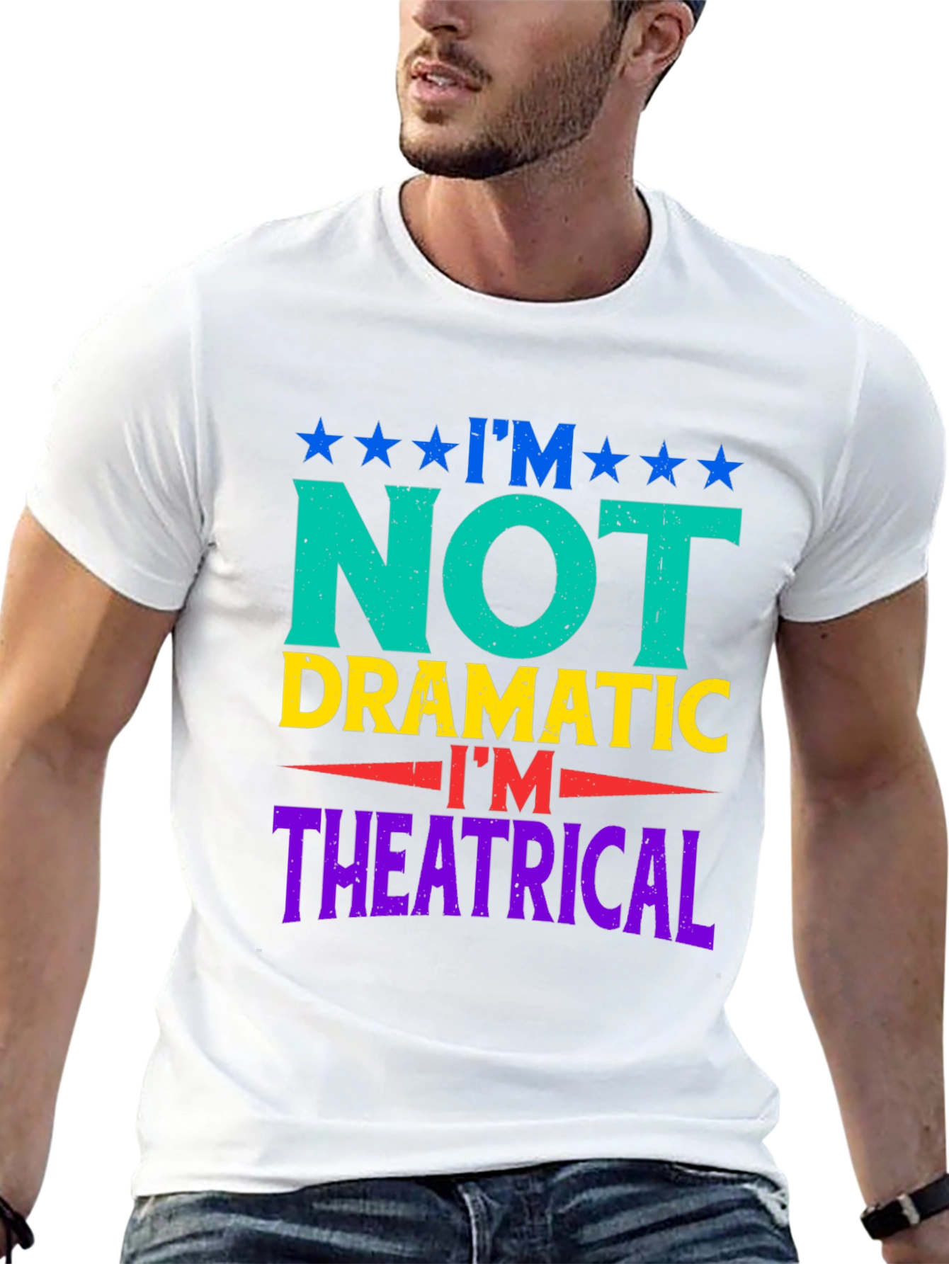 Im Not Dramatic T-Shirt - Theatrical Humor Tee