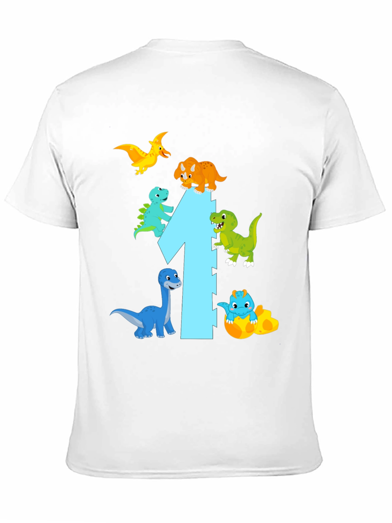 Dinosaur First Birthday T-Shirt