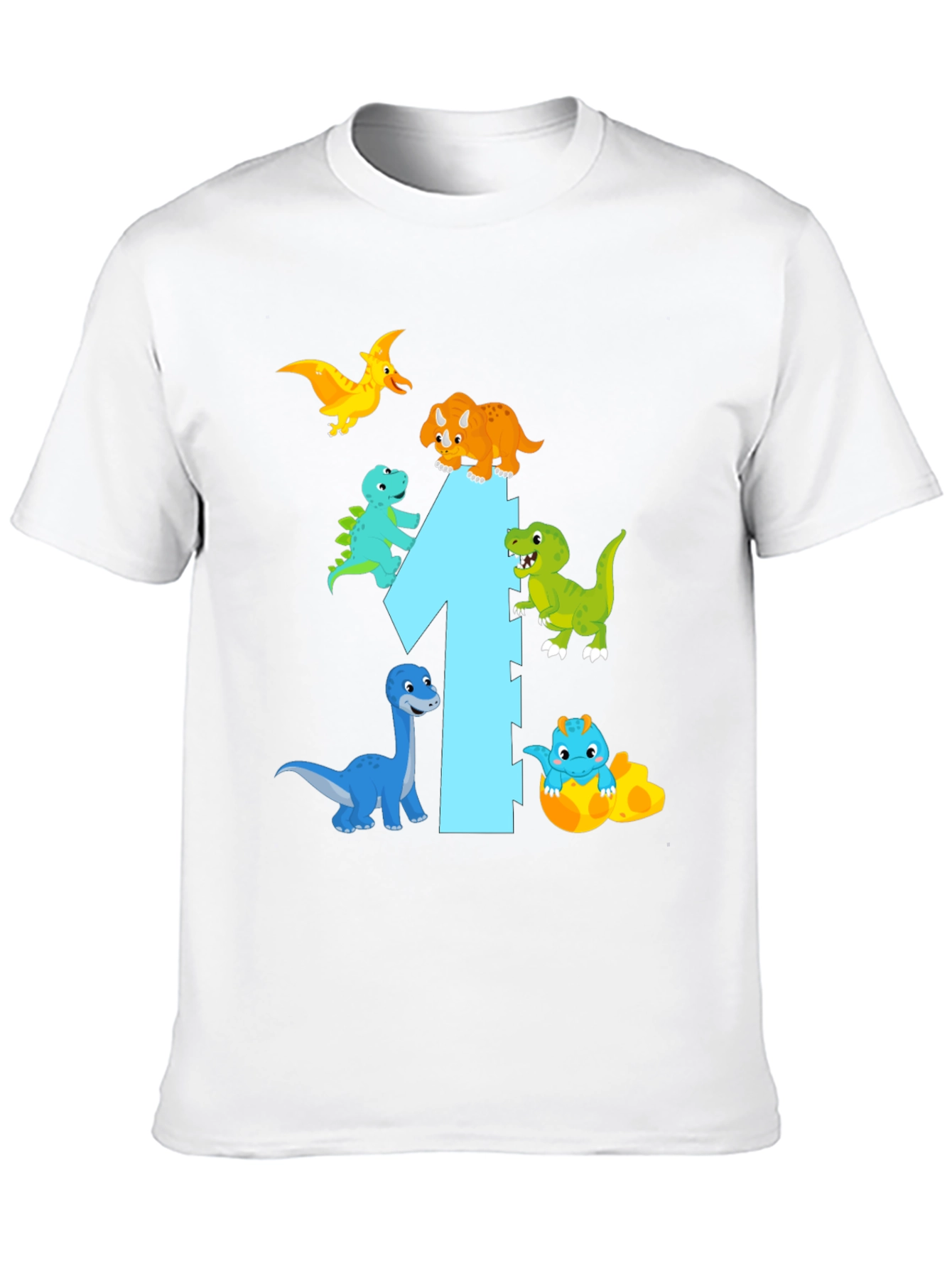 Dinosaur First Birthday T-Shirt