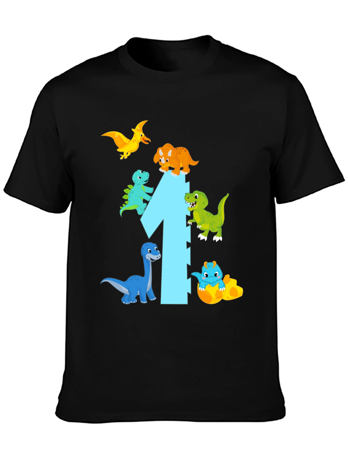 Dinosaur First Birthday T-Shirt