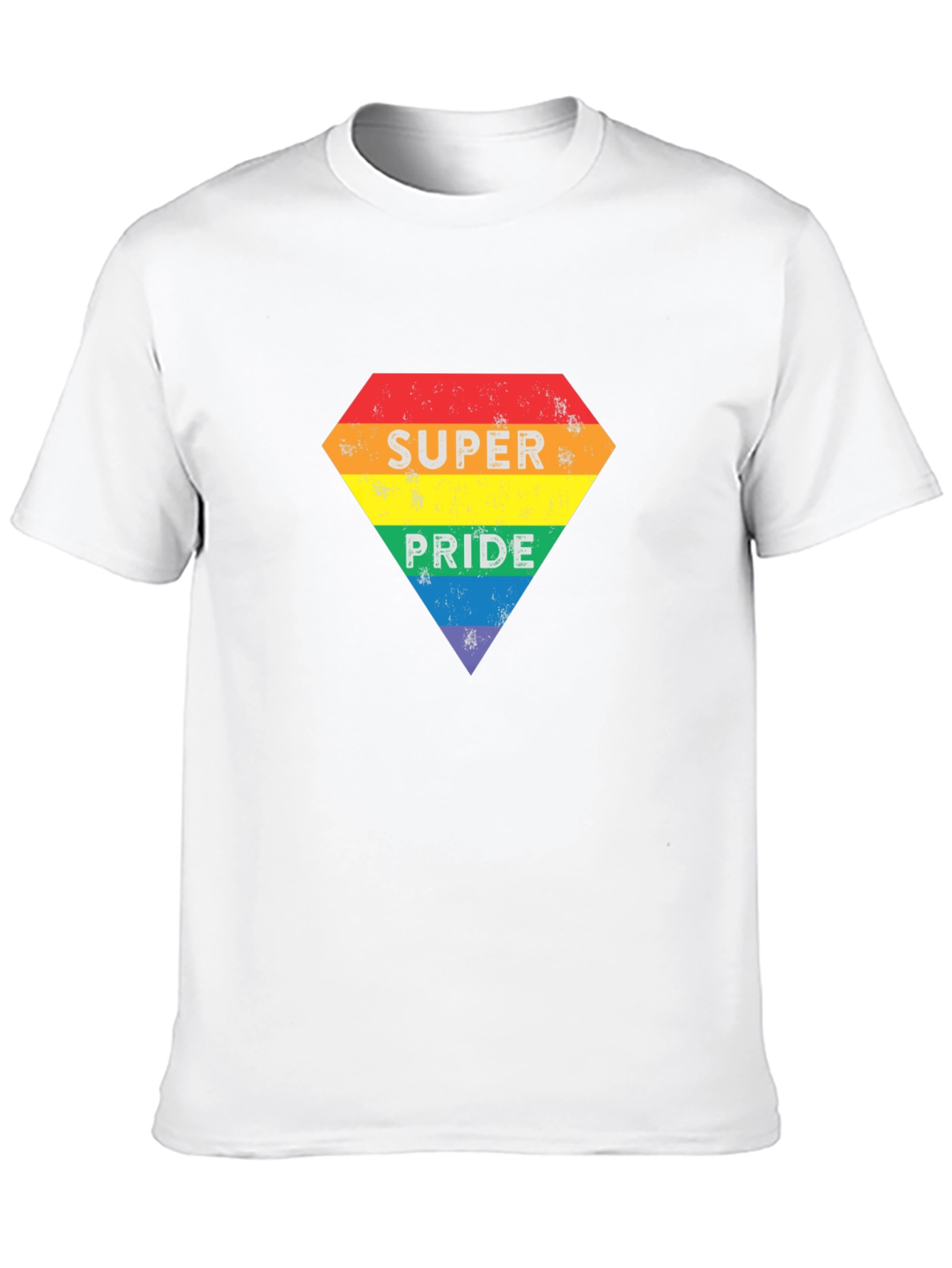 Super Pride Rainbow Graphic Tee