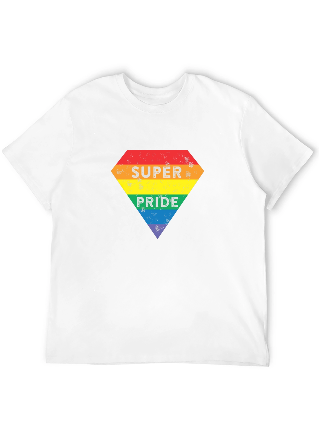 Super Pride Rainbow Graphic Tee