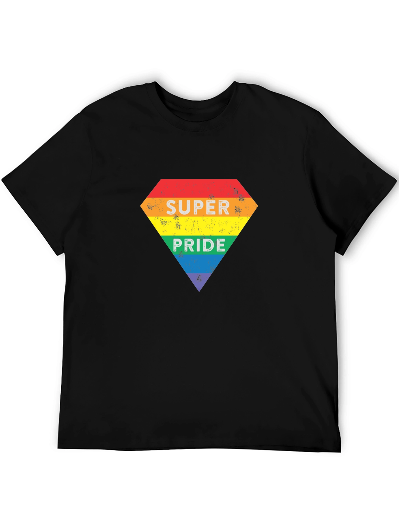 Super Pride Rainbow Graphic Tee