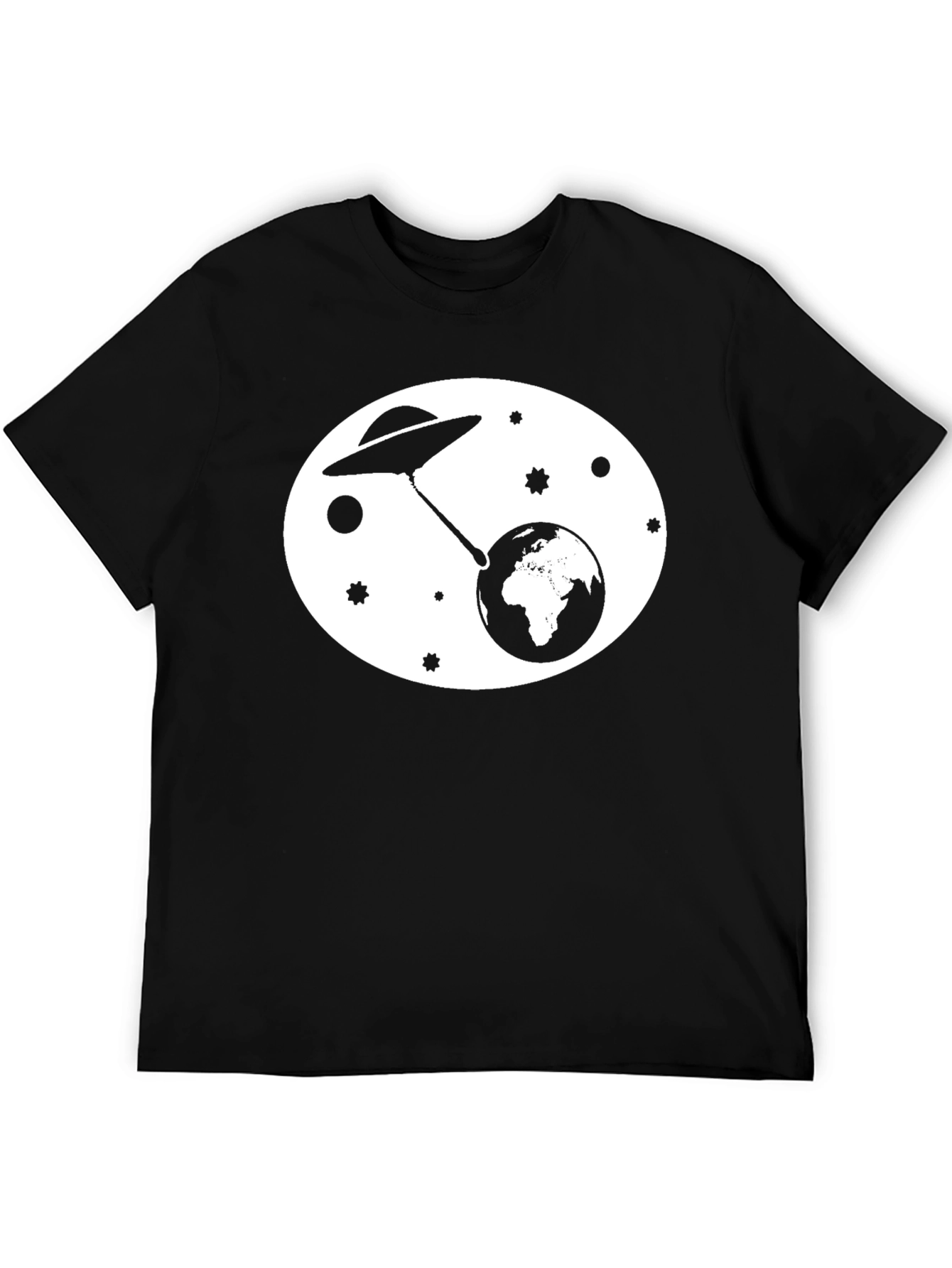 UFO Abduction Earth Graphic Tee