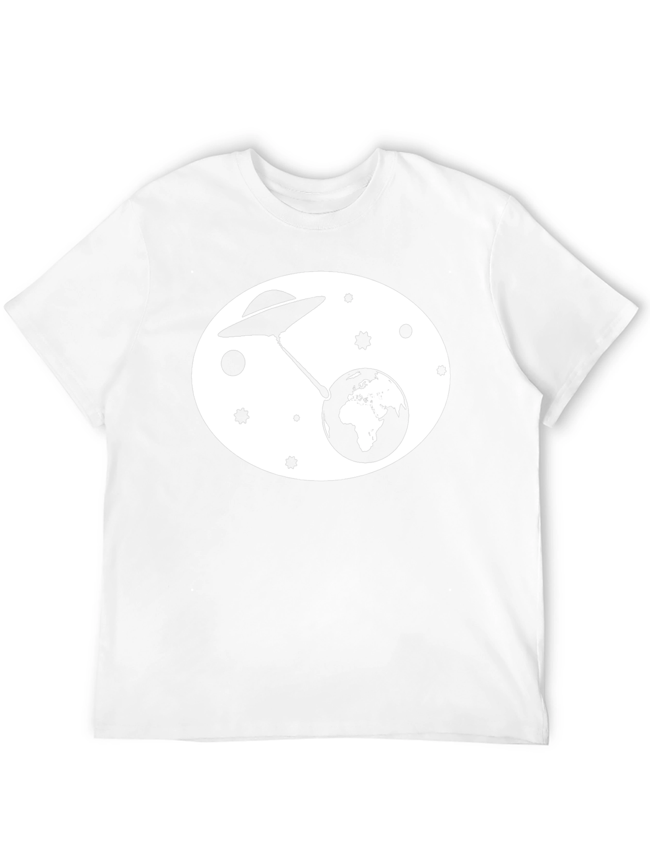 UFO Abduction Earth Graphic Tee