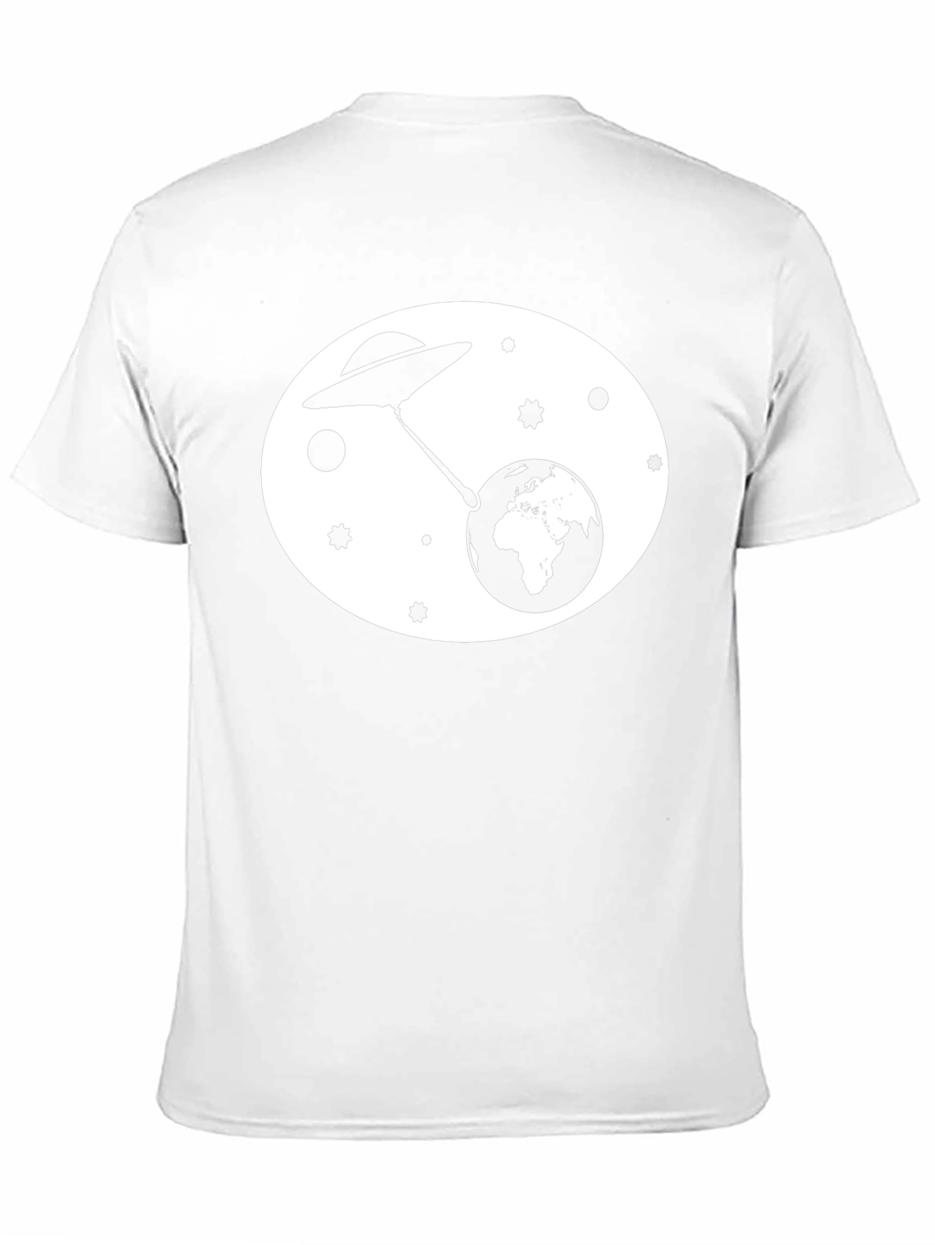 UFO Abduction Earth Graphic Tee