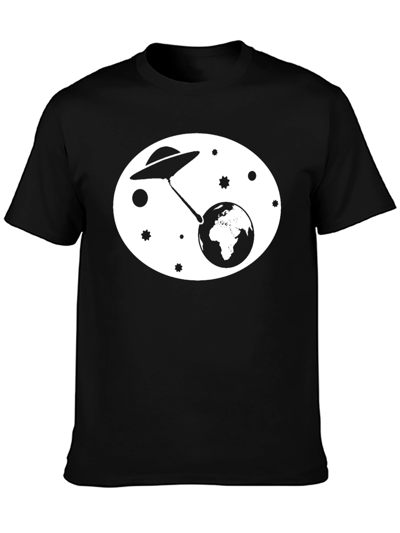 UFO Abduction Earth Graphic Tee