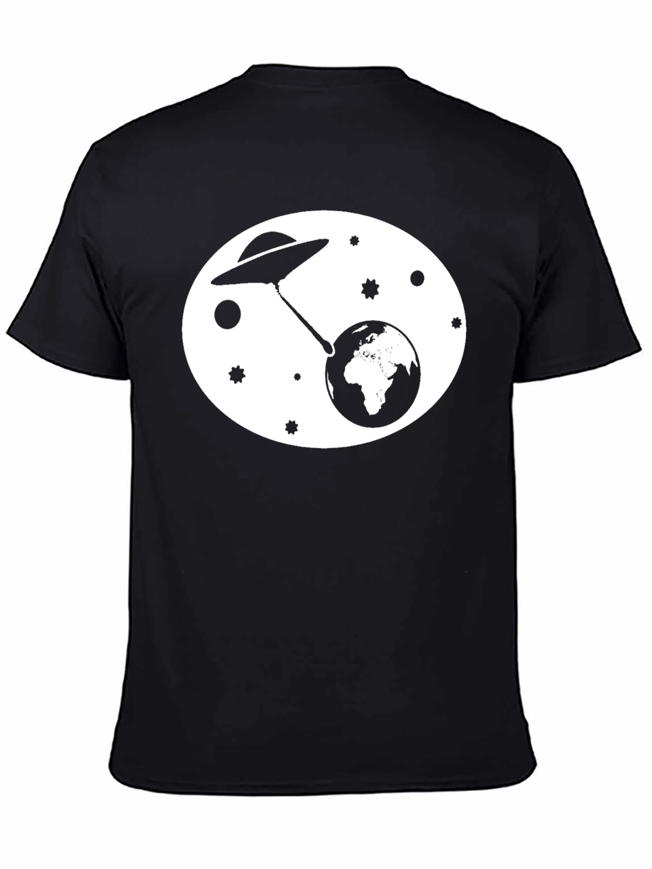 UFO Abduction Earth Graphic Tee