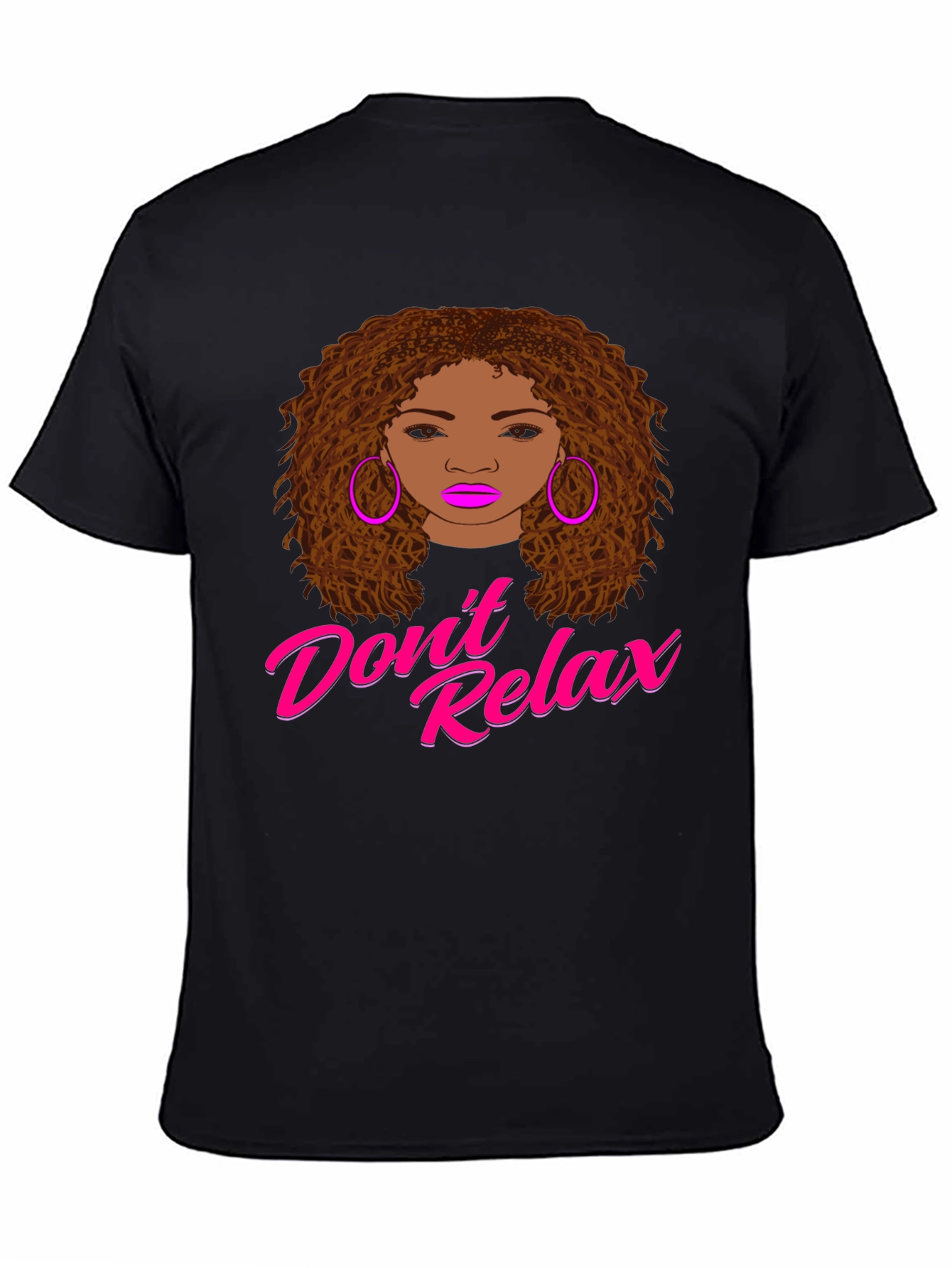 Dont Relax Graphic Print T-Shirt